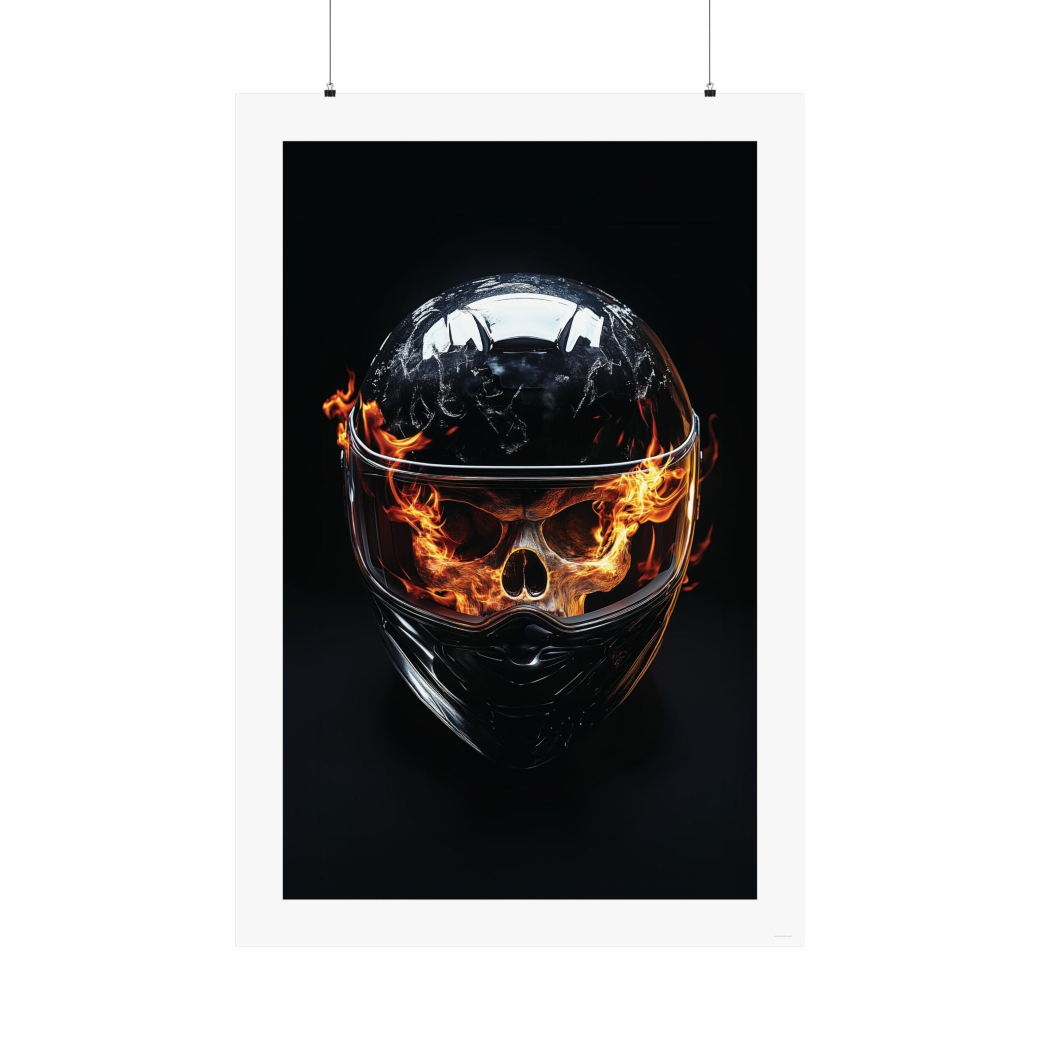 Hot Headed - Motorcycle - Gallery Print Poster - DC0232