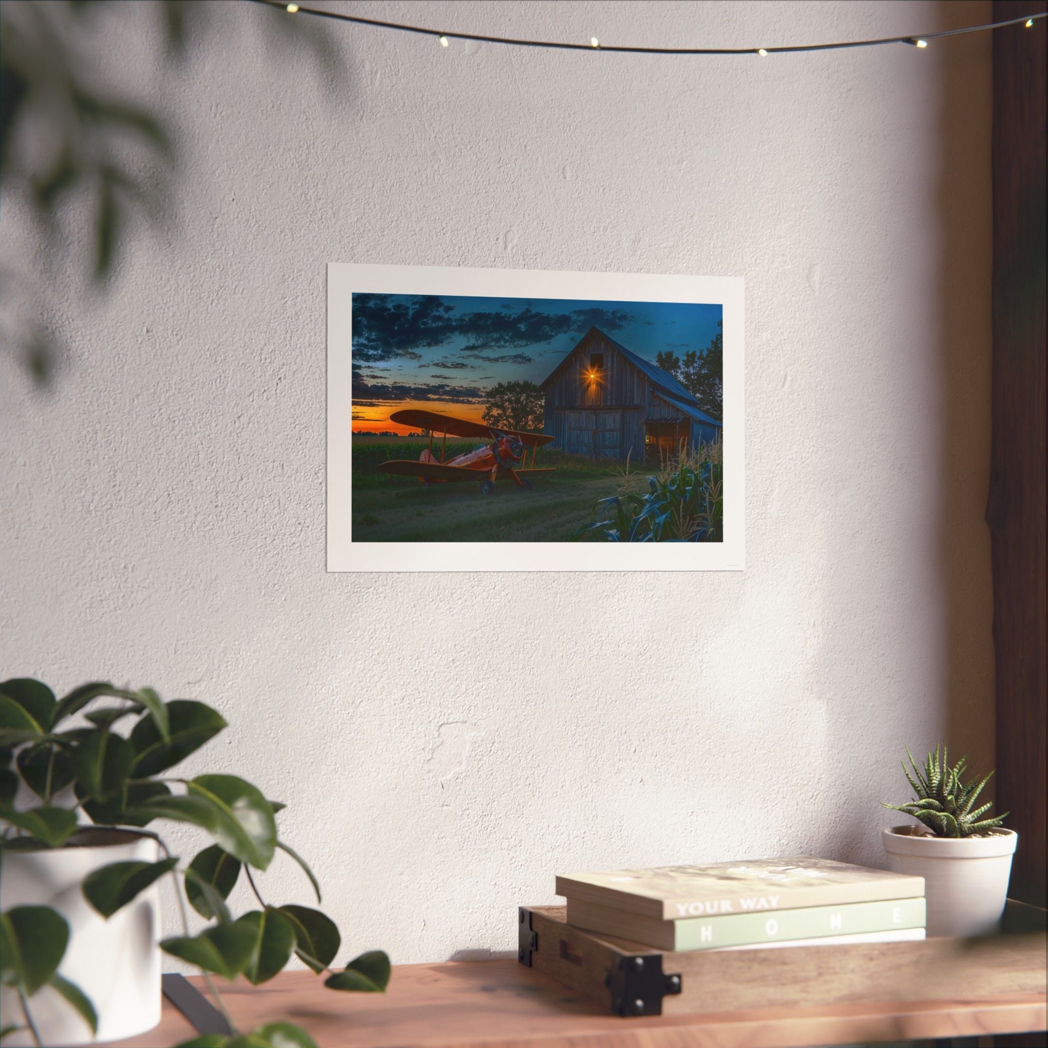 Old Boeing Strerman - Aviation - Gallery Print Poster - DC0169