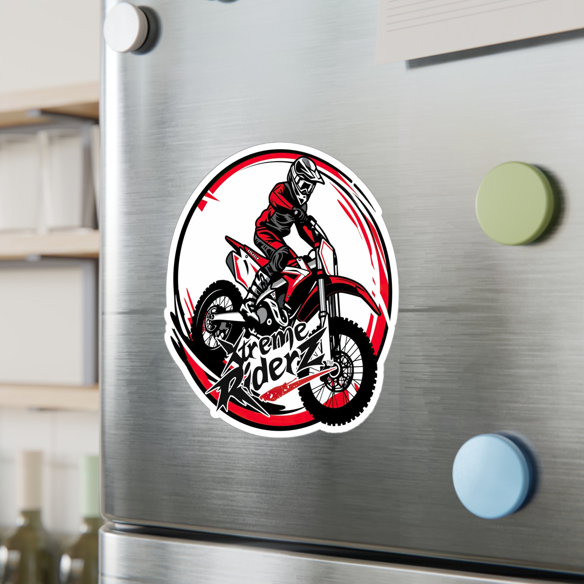 Motocross- Xtreme Riderz- Vinyl Decal