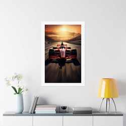 Full Front Formula Car - Auto - Gallery Print Poster - DC0140