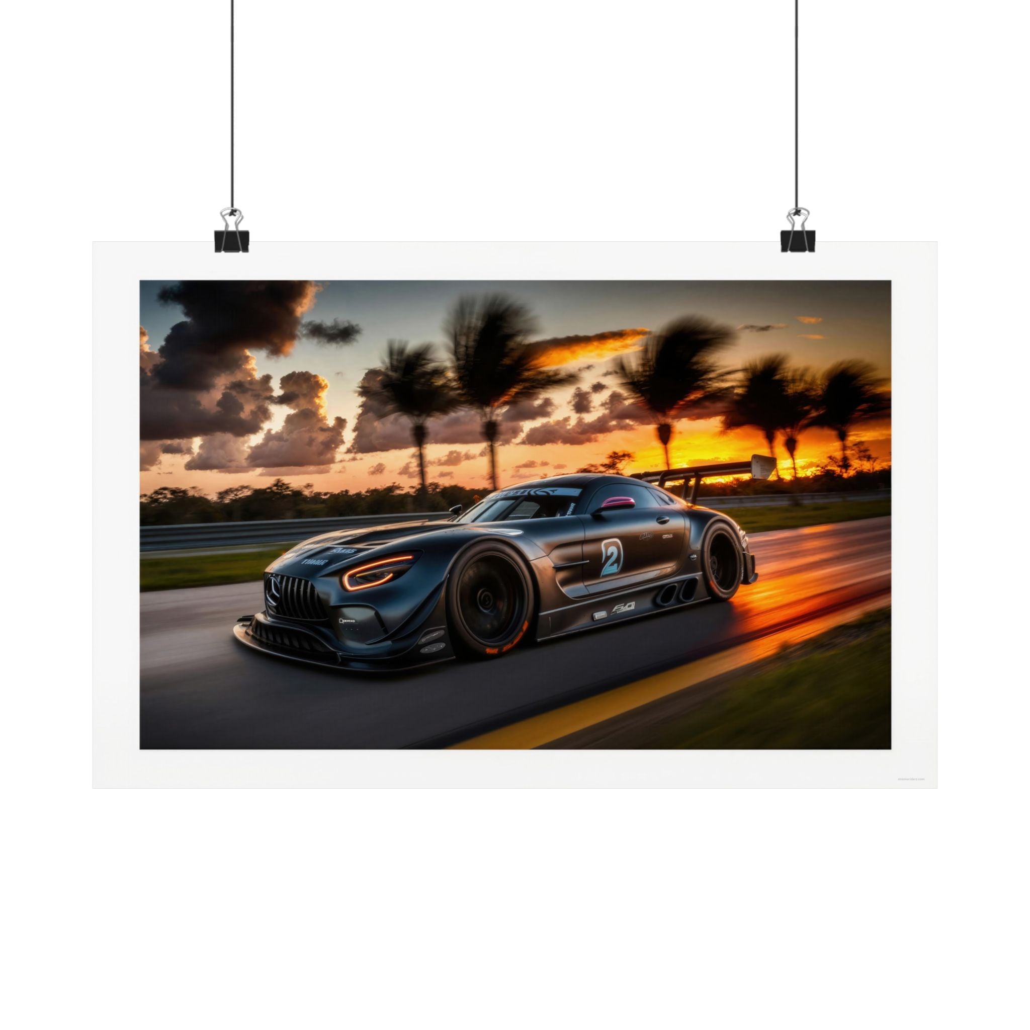 Mercedes AMT GT3 - Auto - Gallery Print Poster - DC0133