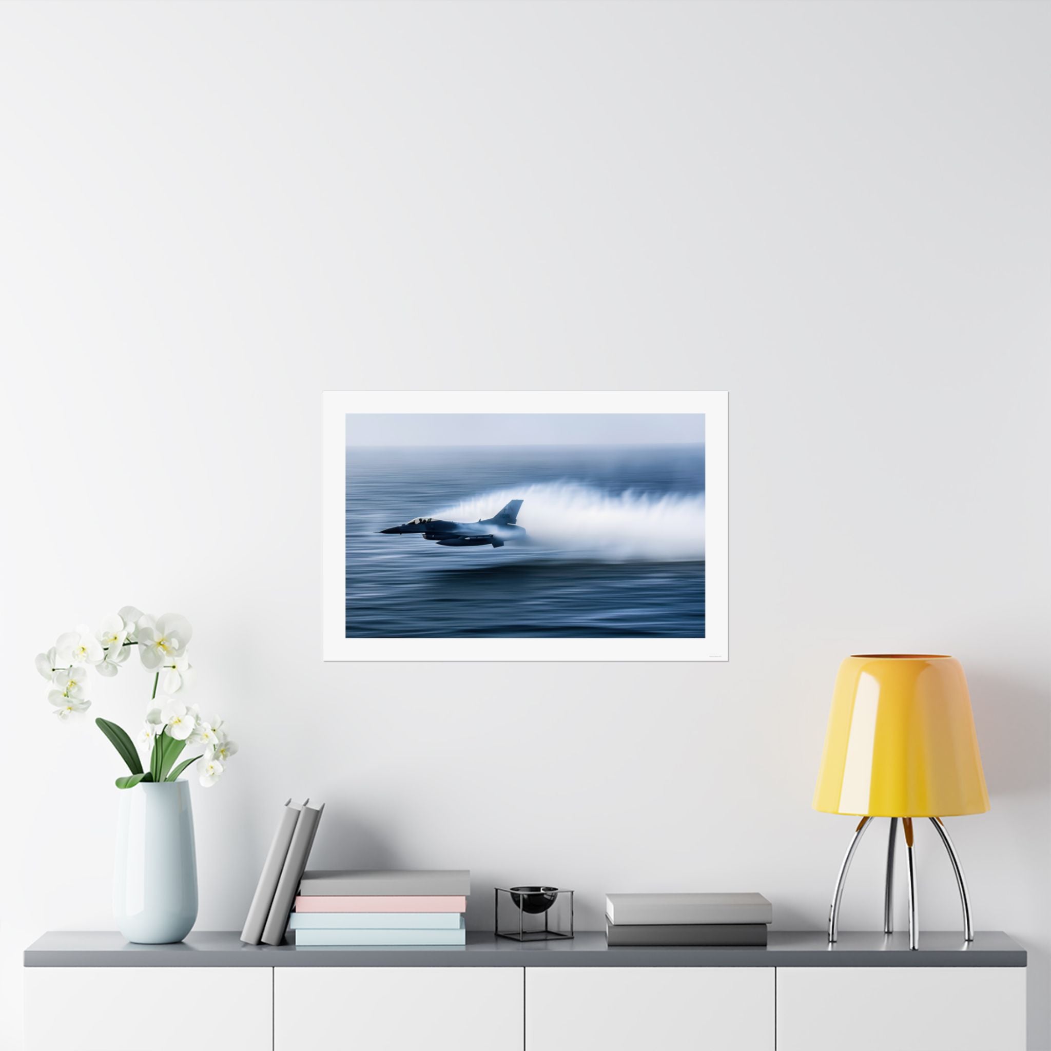 F16 Jet Skiing - Aviation - Gallery Print Poster - DC0149