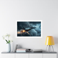 Lightning Strike - Aviation - Gallery Print Poster - DC0213