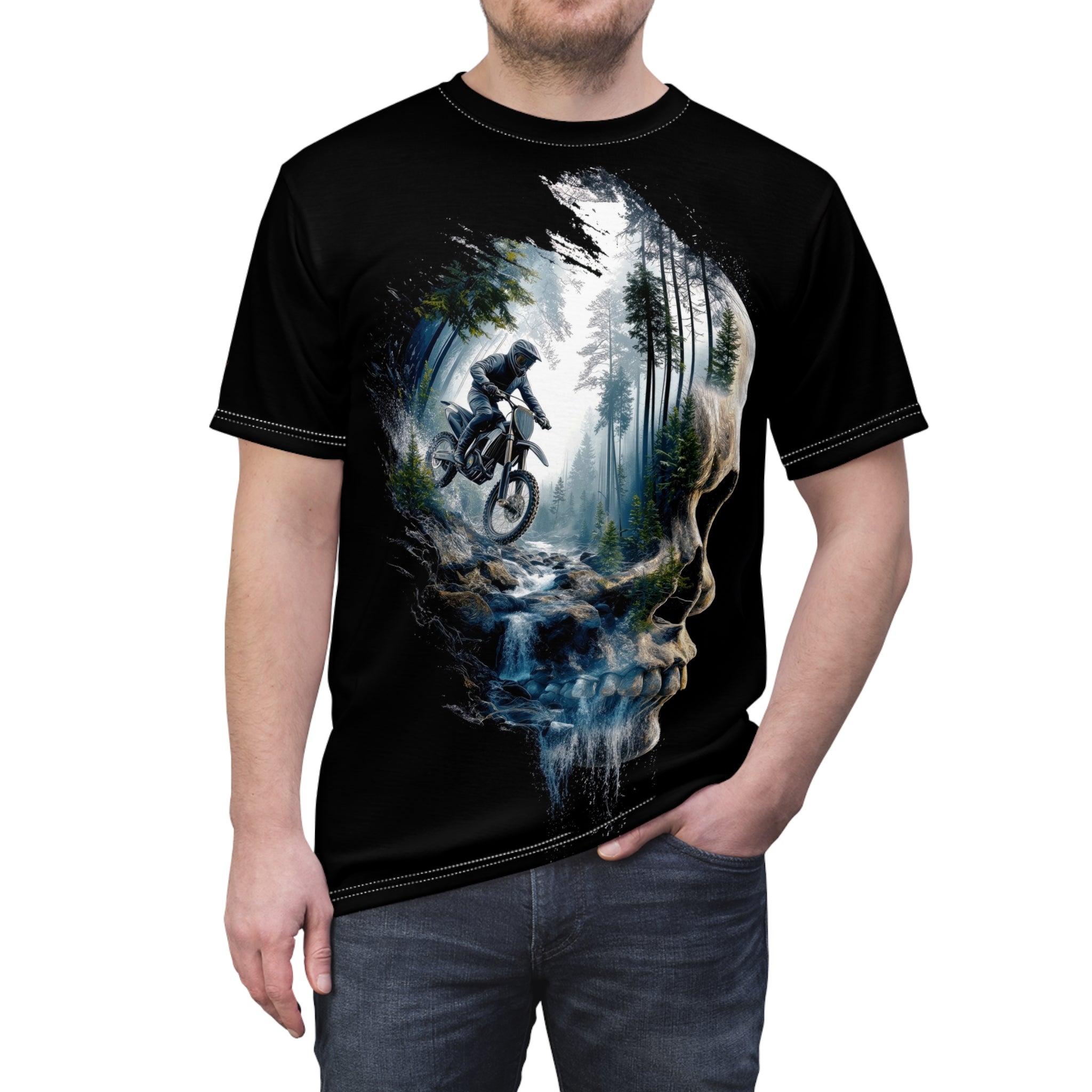 Skull Creek - Motorcycle - Men's Tee Shirt - DC0314