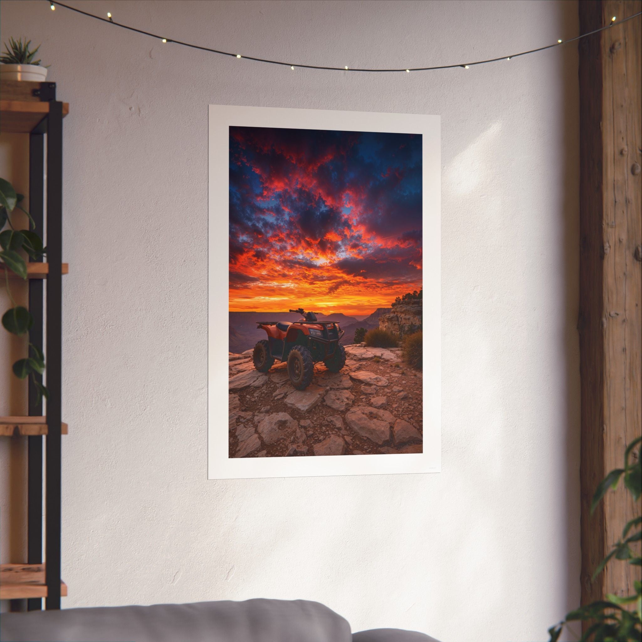 Living on the Edge - ATV/UTV - Gallery Print Poster - DC0279