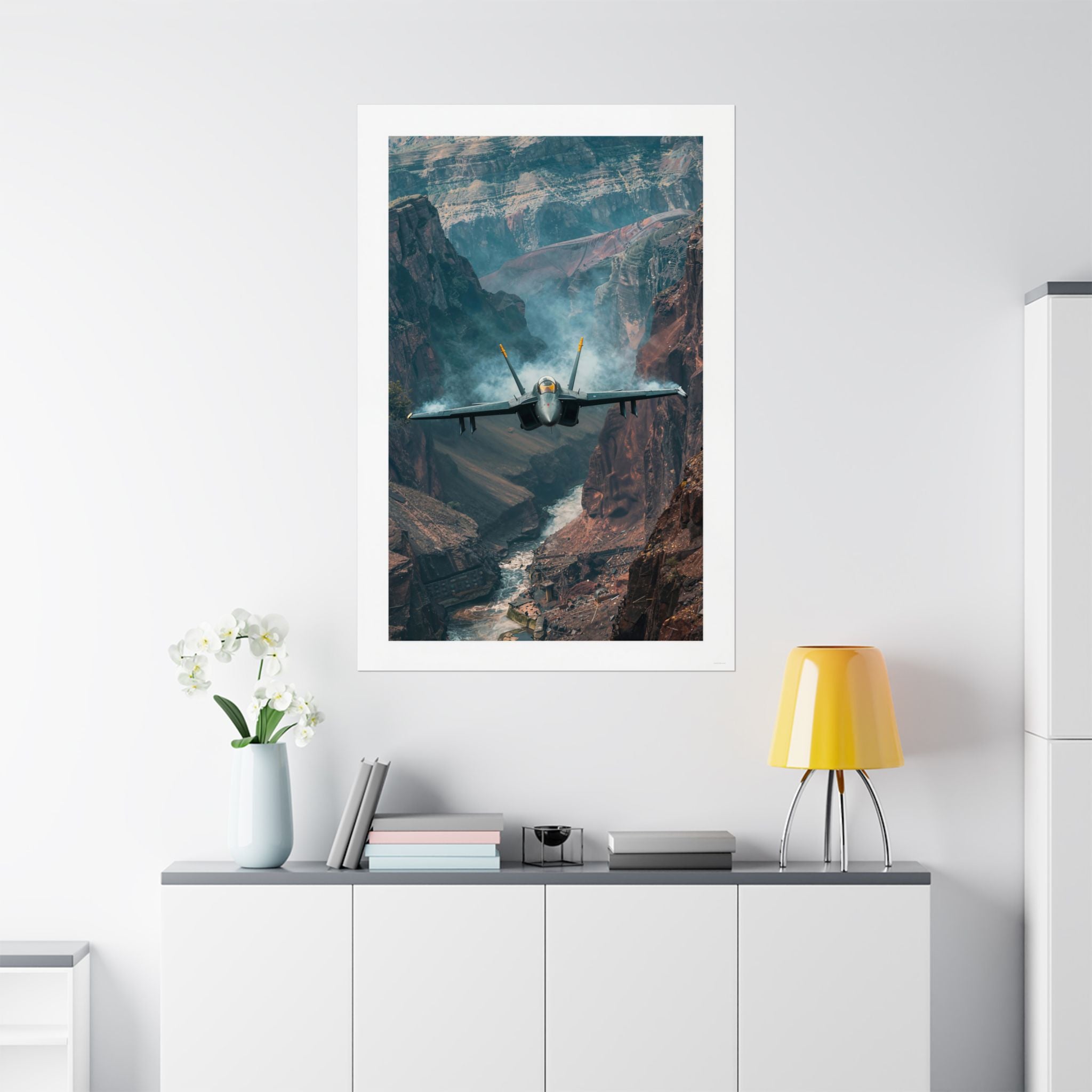 Grand Canyon Jet - Aviation - Gallery Print Poster - DC0148