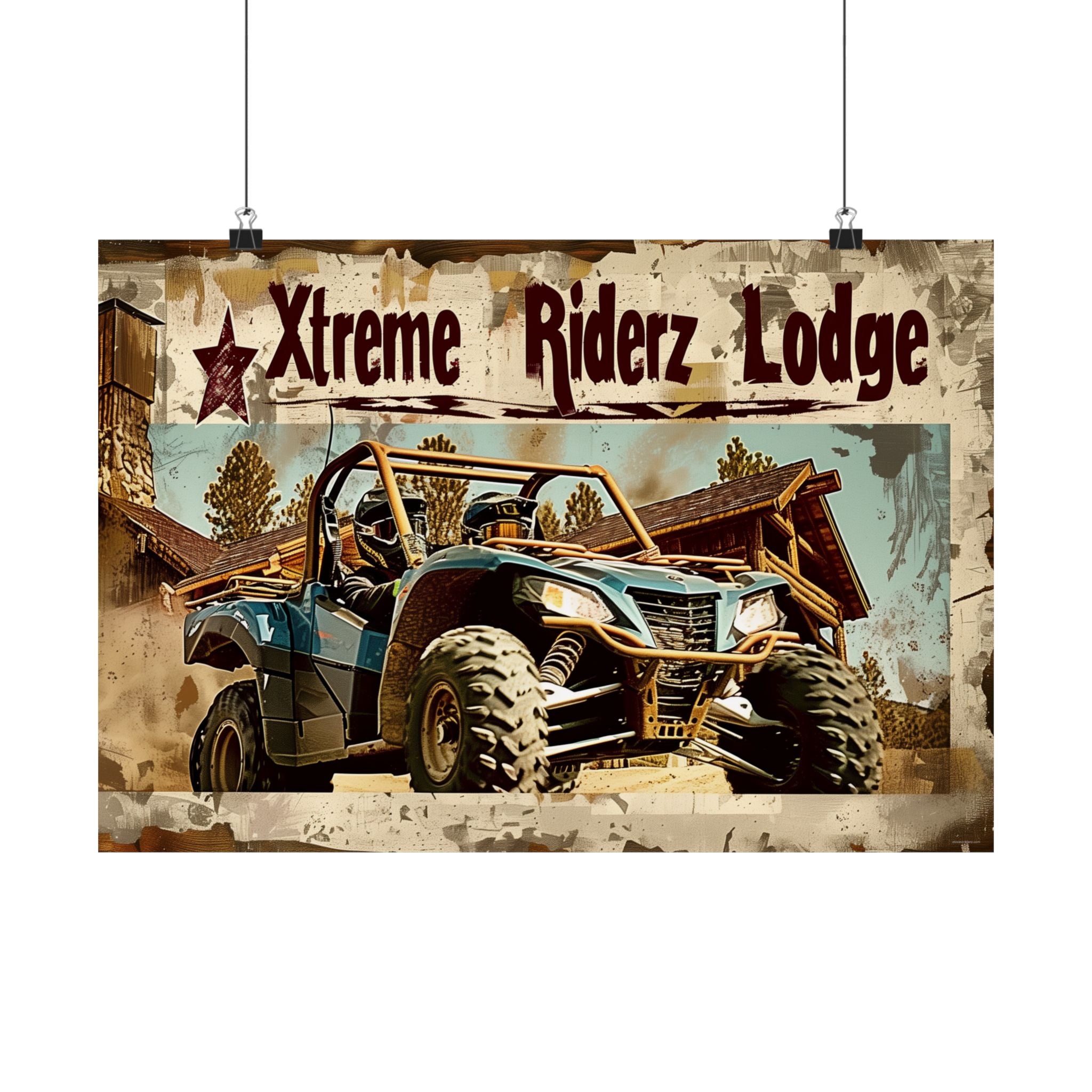 Xtreme Riderz Lodge - ATV/UTV - Poster - TG0112