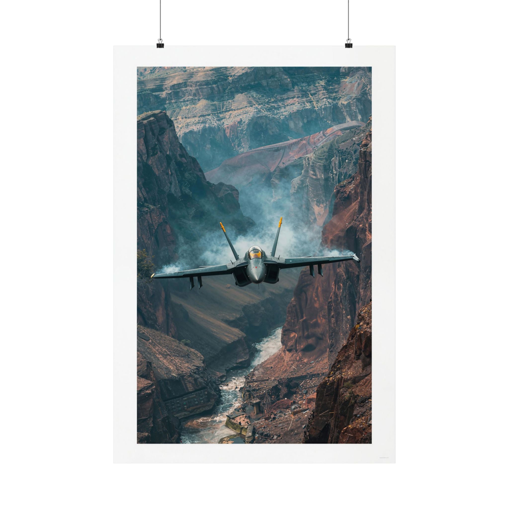 Grand Canyon Jet - Aviation - Gallery Print Poster - DC0148