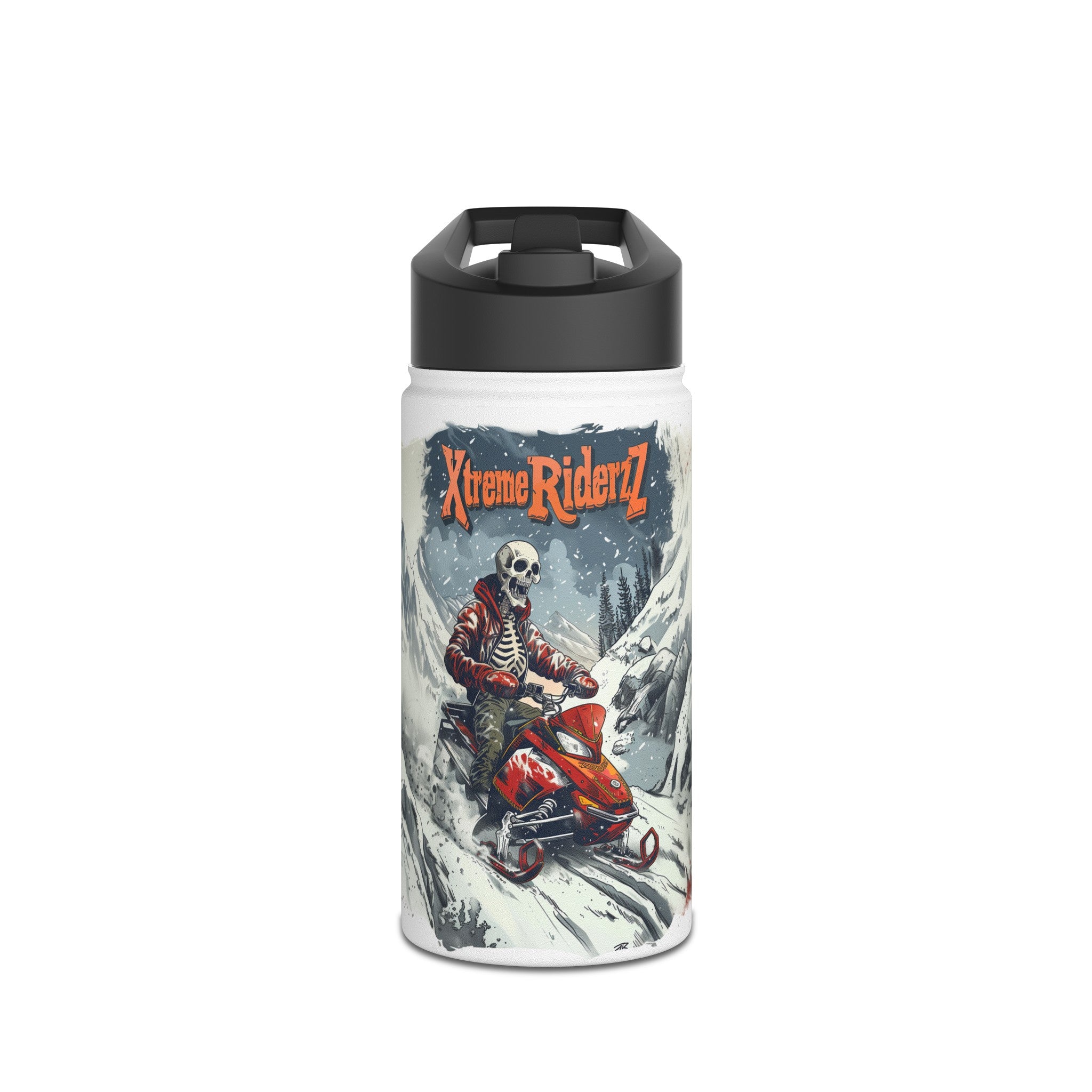 Xtreme Riderz Stainless Steel Water Bottle, Standard Lid