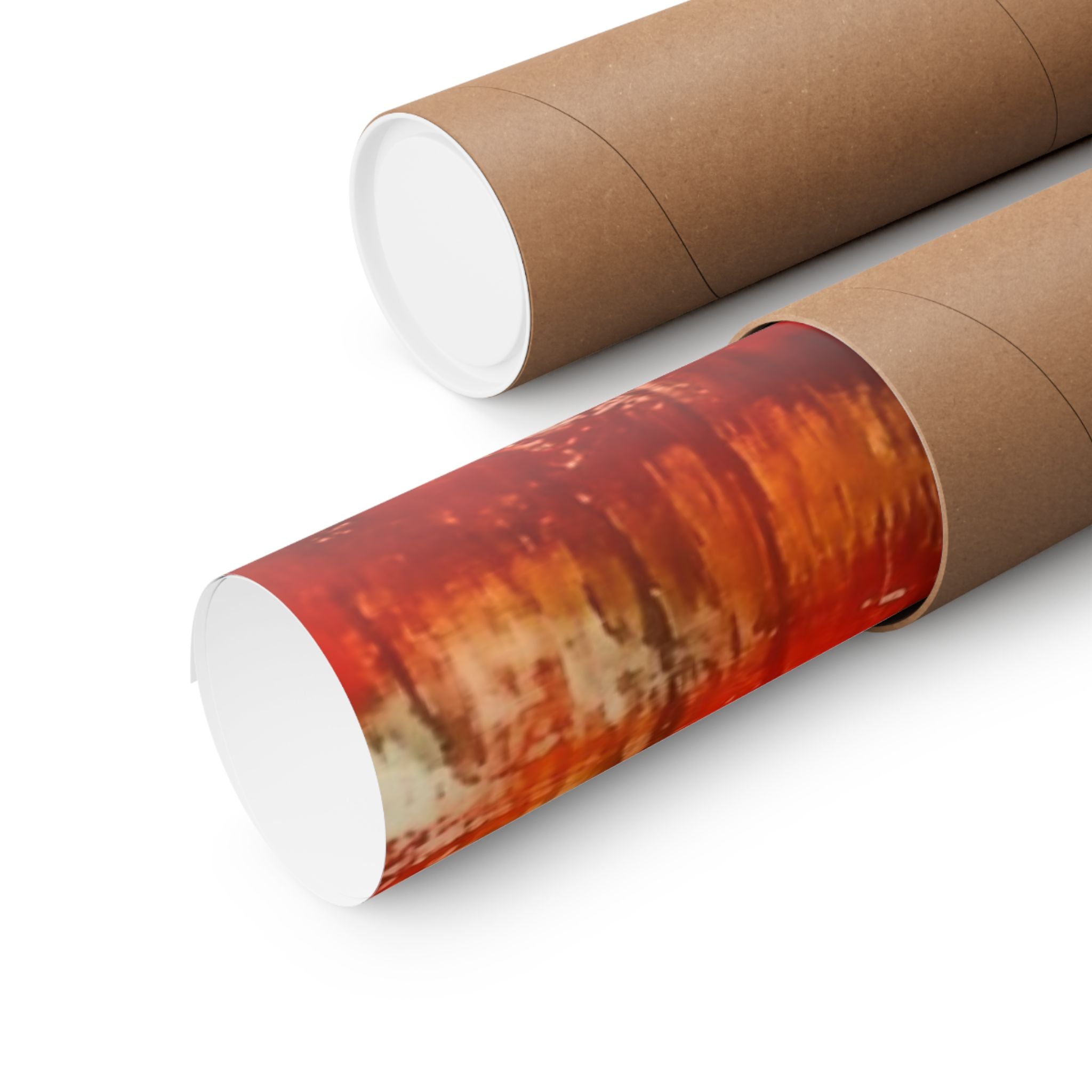 Skier in Red - Watersports - Poster