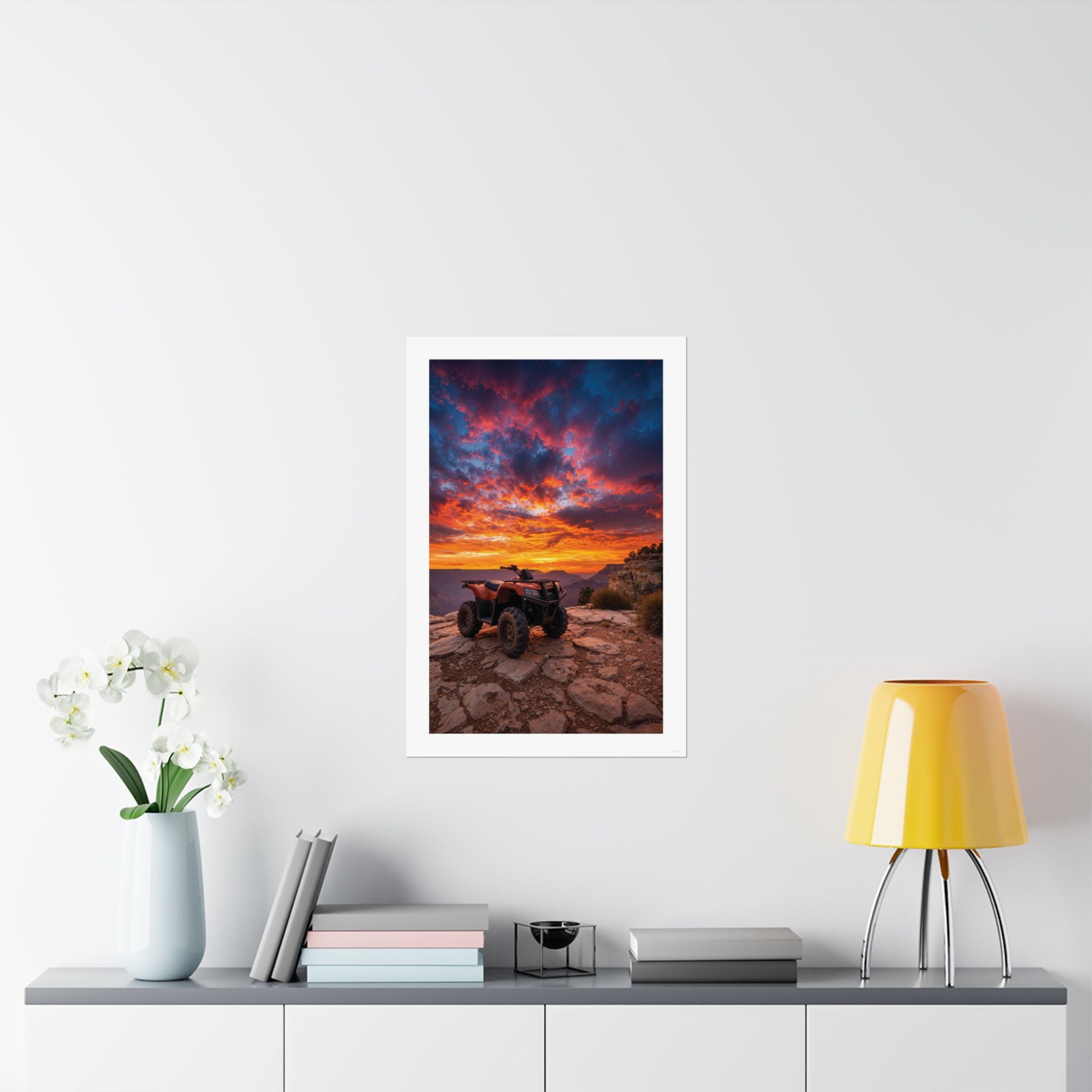 Living on the Edge - ATV/UTV - Gallery Print Poster - DC0279