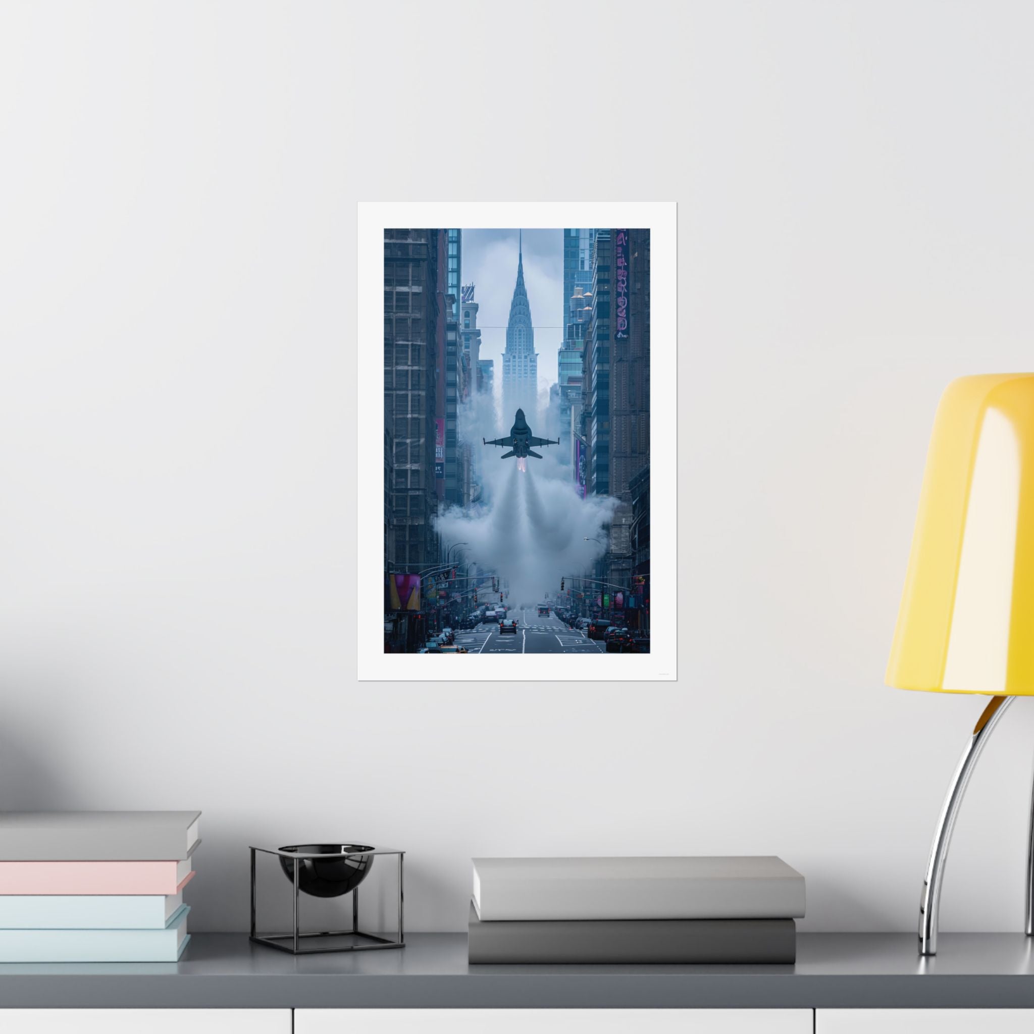 Flying New York Style - Aviation - Gallery Print Poster - DC0150