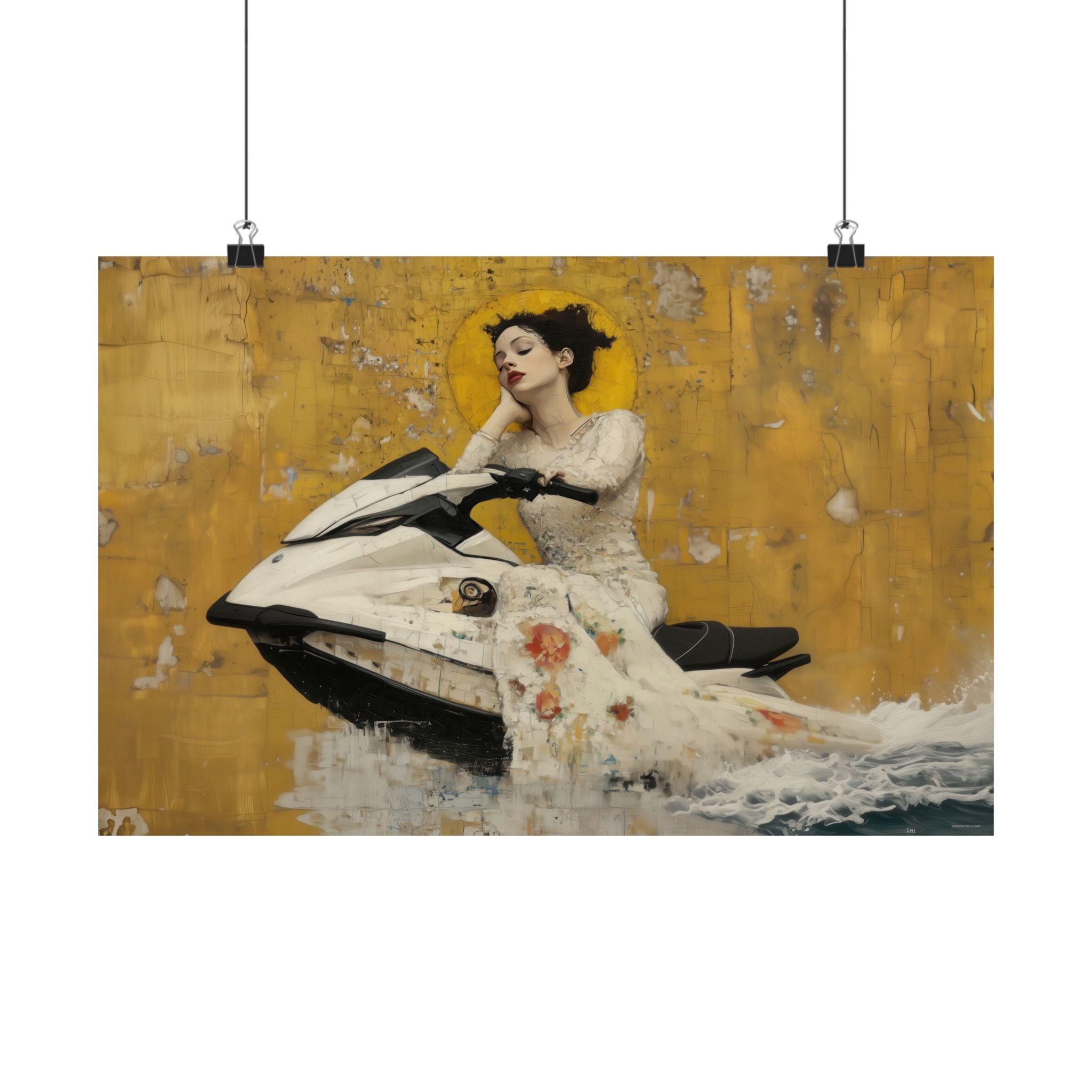 Gustav Klimt - Watersports - Poster