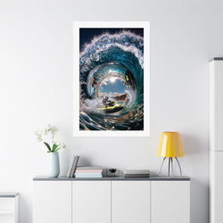 Jet Ski Vortex -  Watersports - Gallery Print Poster - DC0212