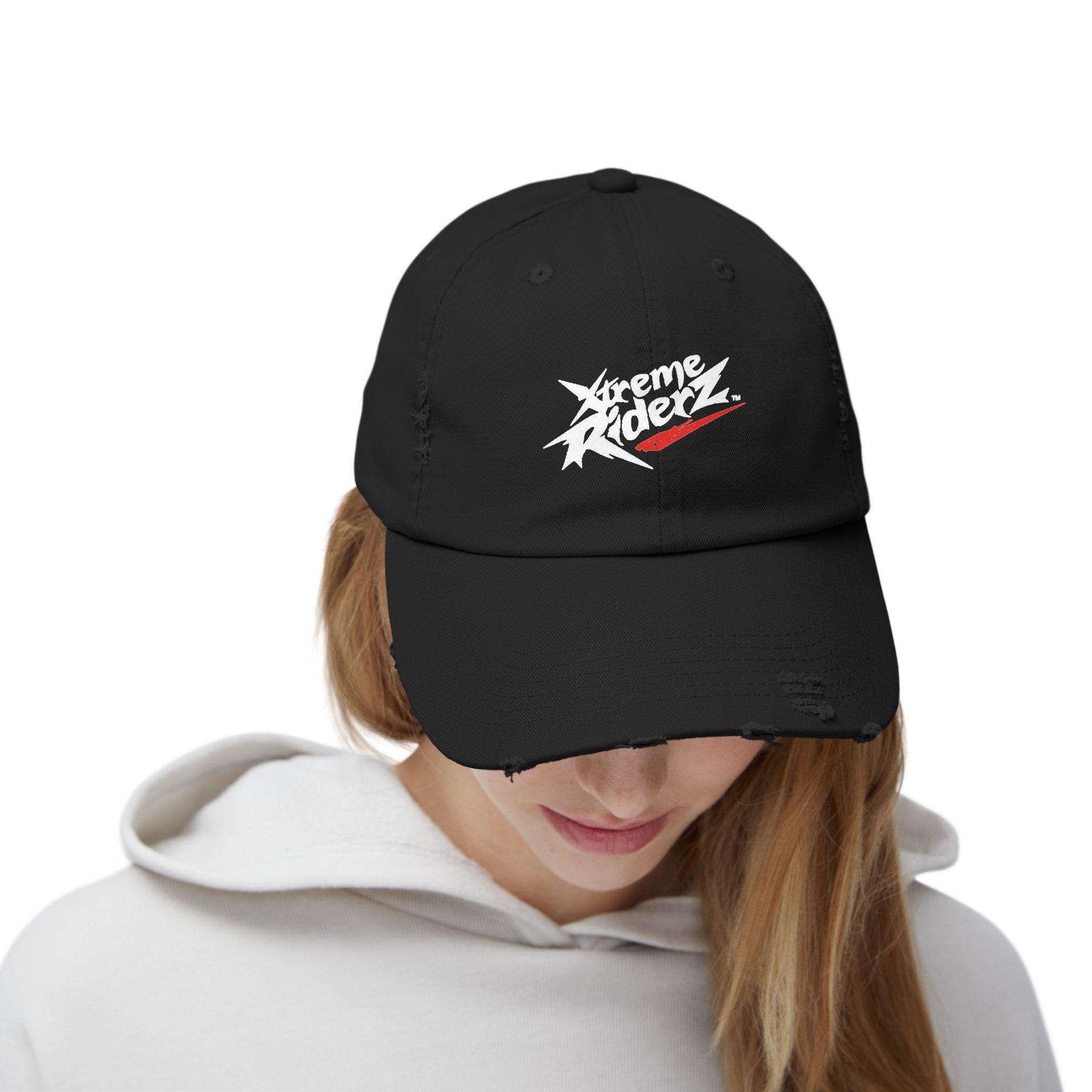 Unisex Distressed Cap- Xtreme Riderz Brand