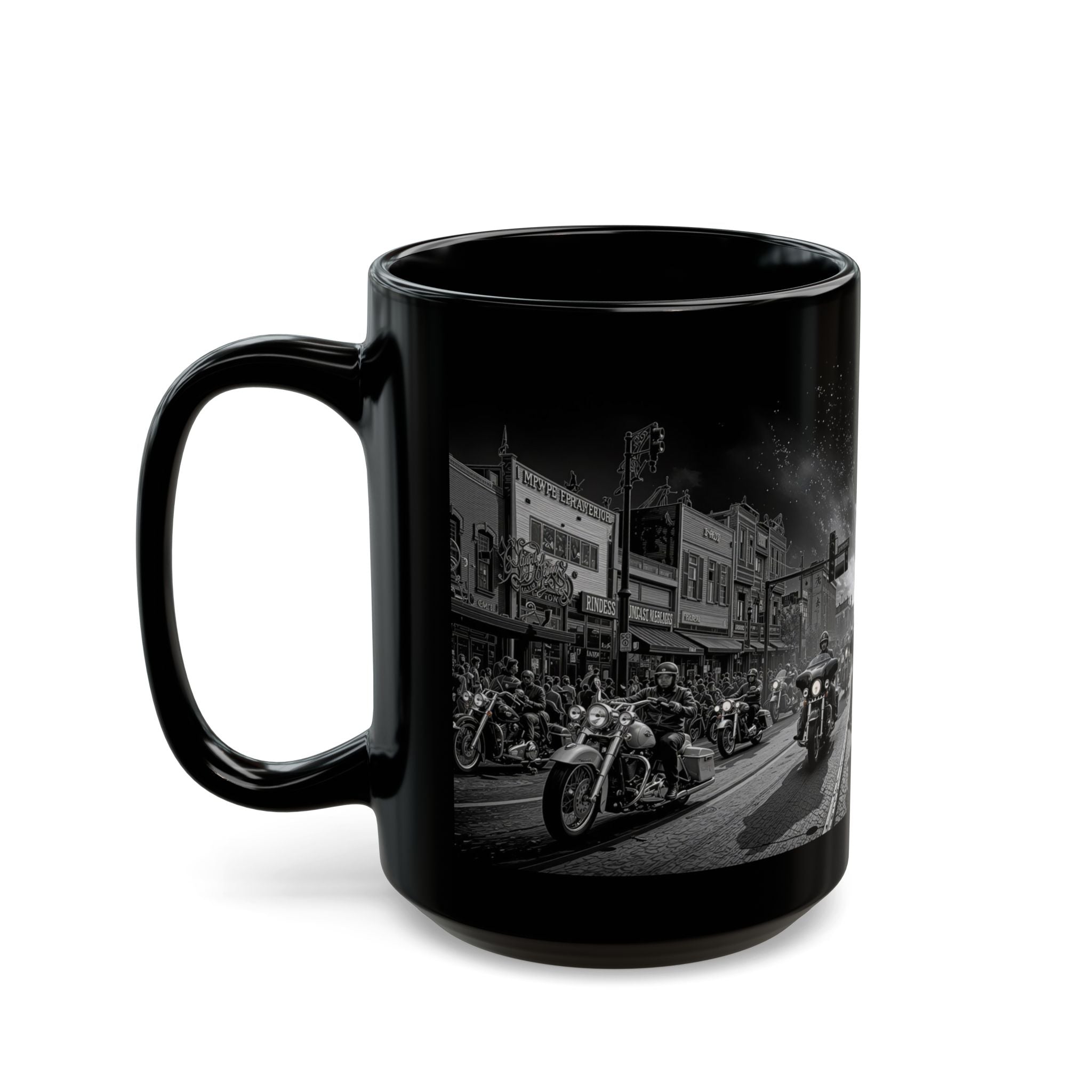 Bike Week Black Mug (11oz, 15oz) - Motorcycle - DC0299