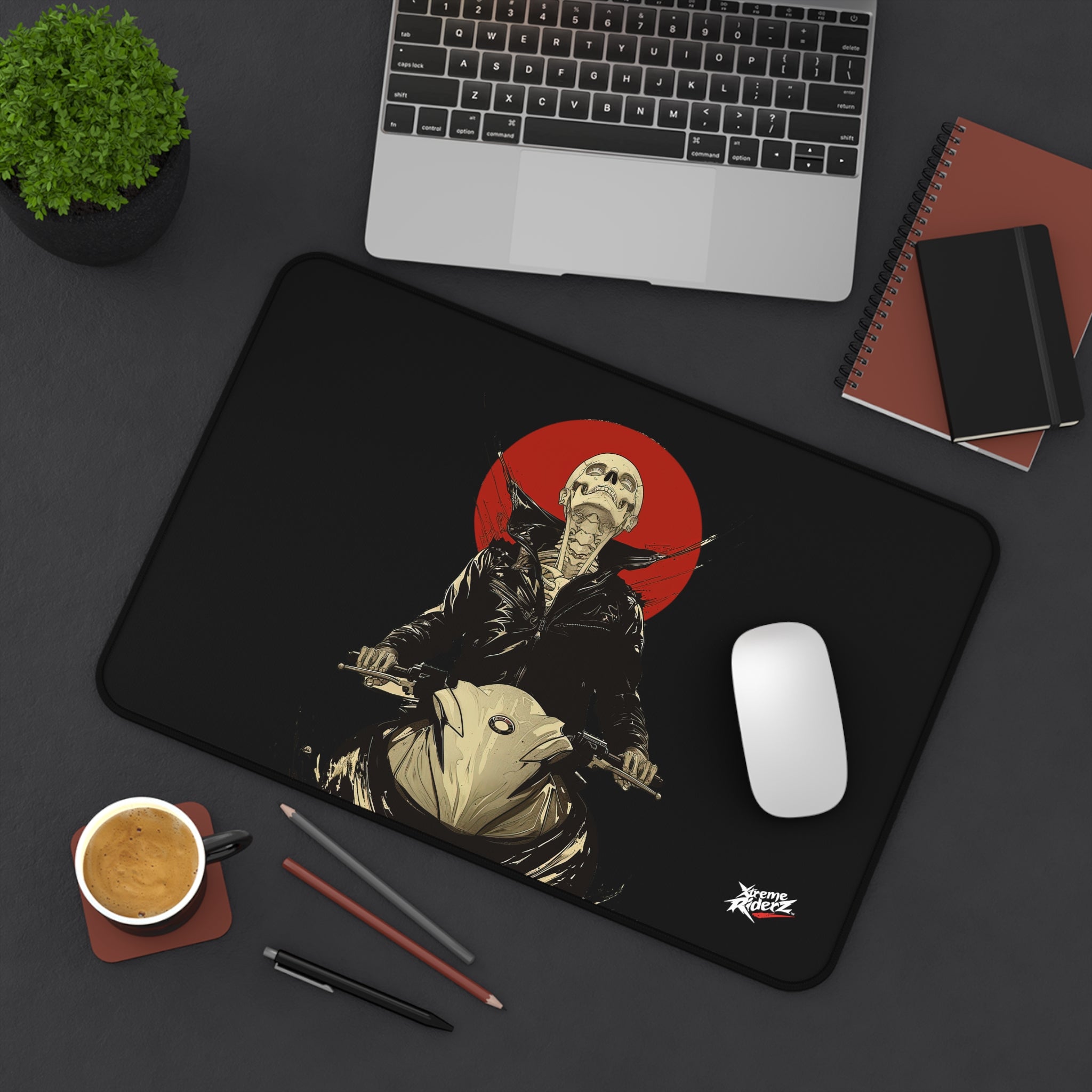 Skeleton Riderz Desk Mat