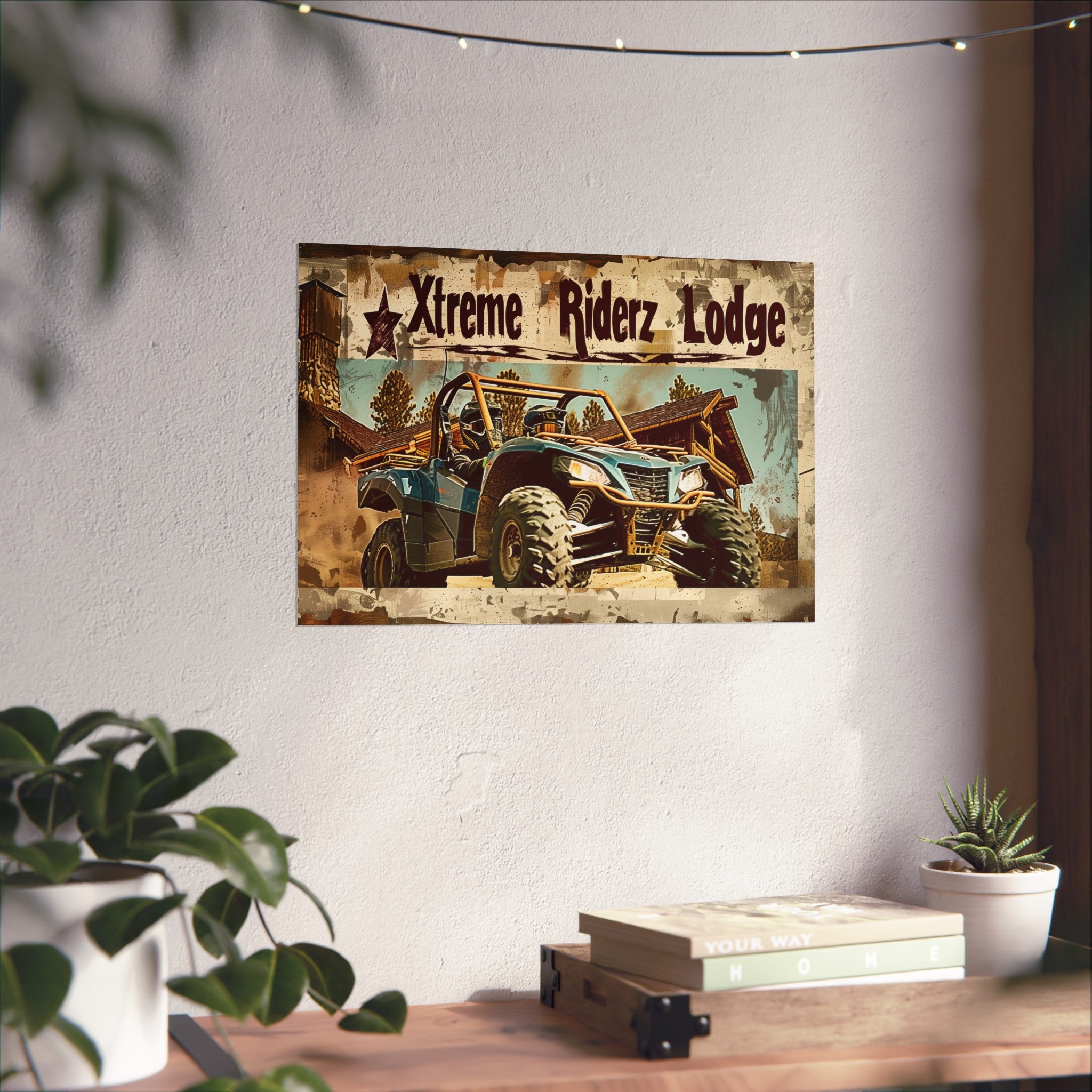 Xtreme Riderz Lodge ATV Poster