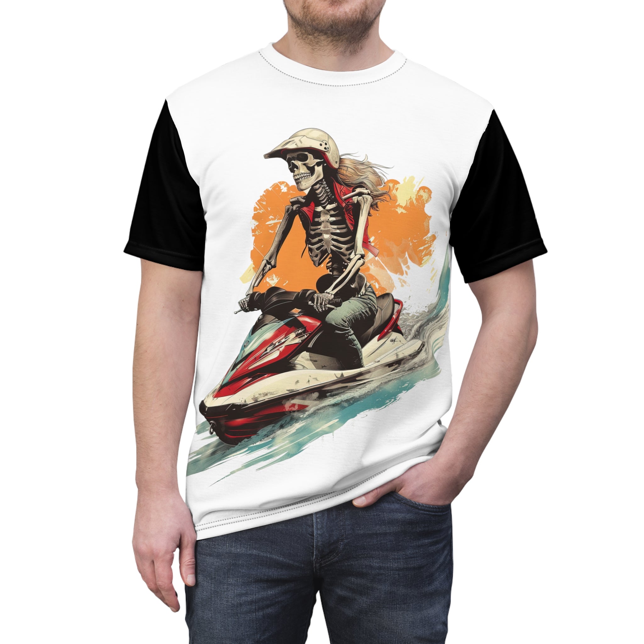 Skeleton Riderz Unisex Graphic Tee