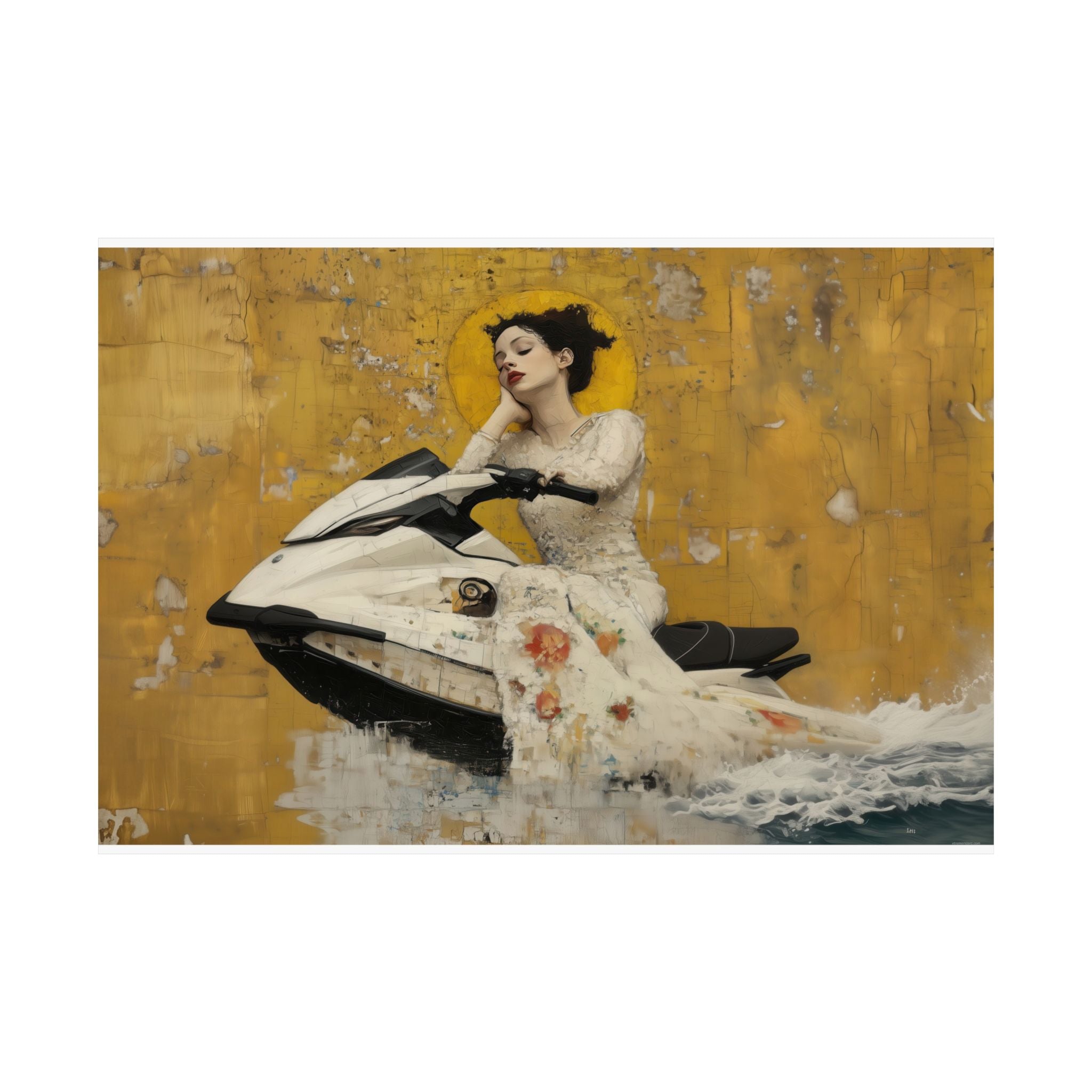 Gustav Klimt - Watersports - Poster
