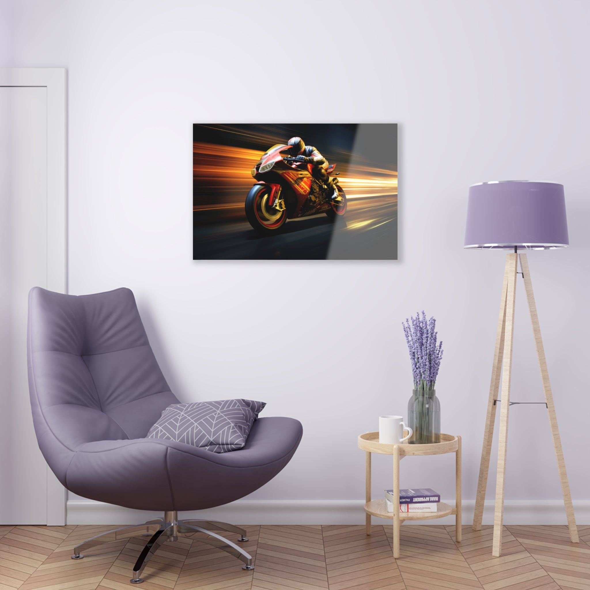 Accelerate - Motorcycle - Acrylic Print - DC0125