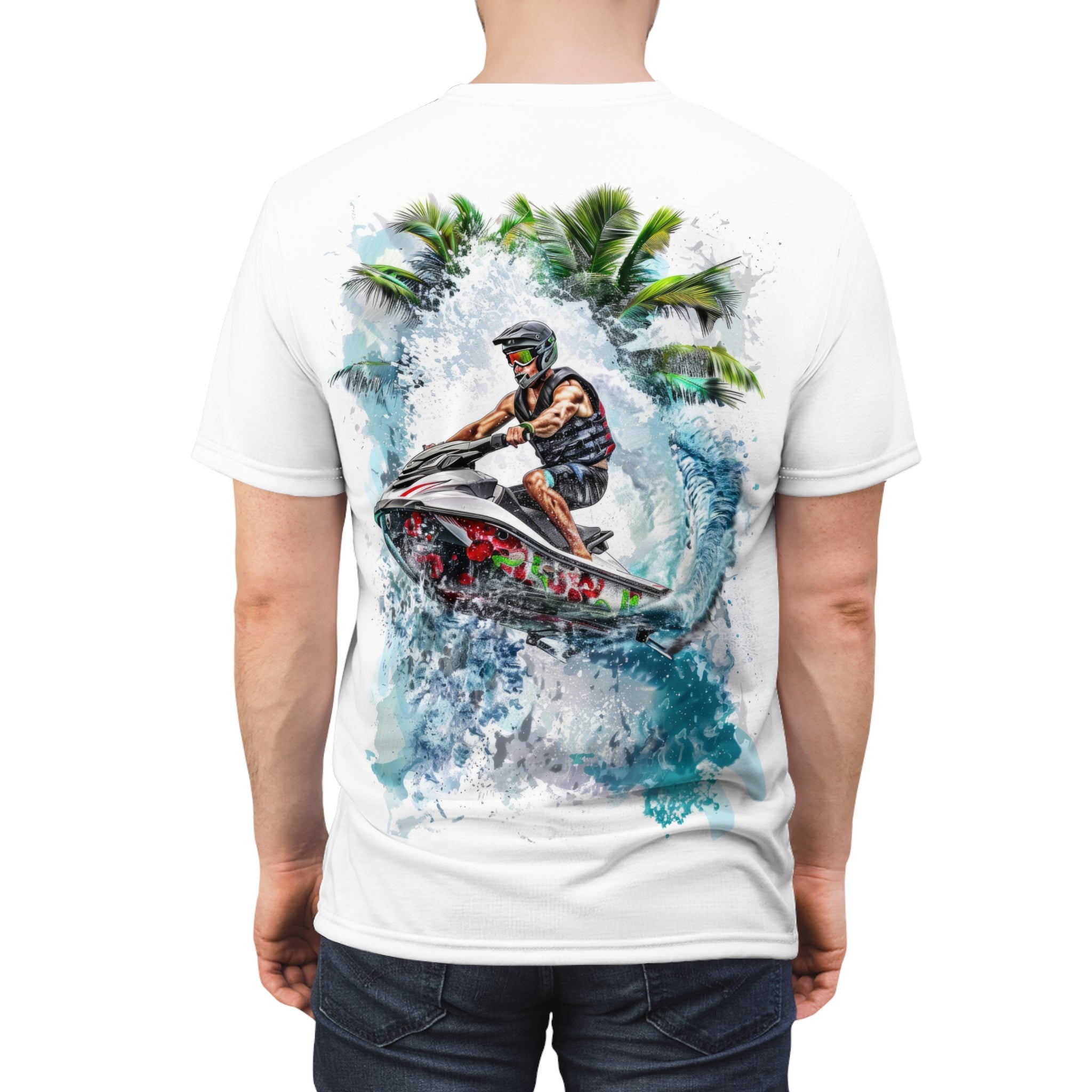 Tropical Skier - Watersports - Men's Tee Shirt - DC0178