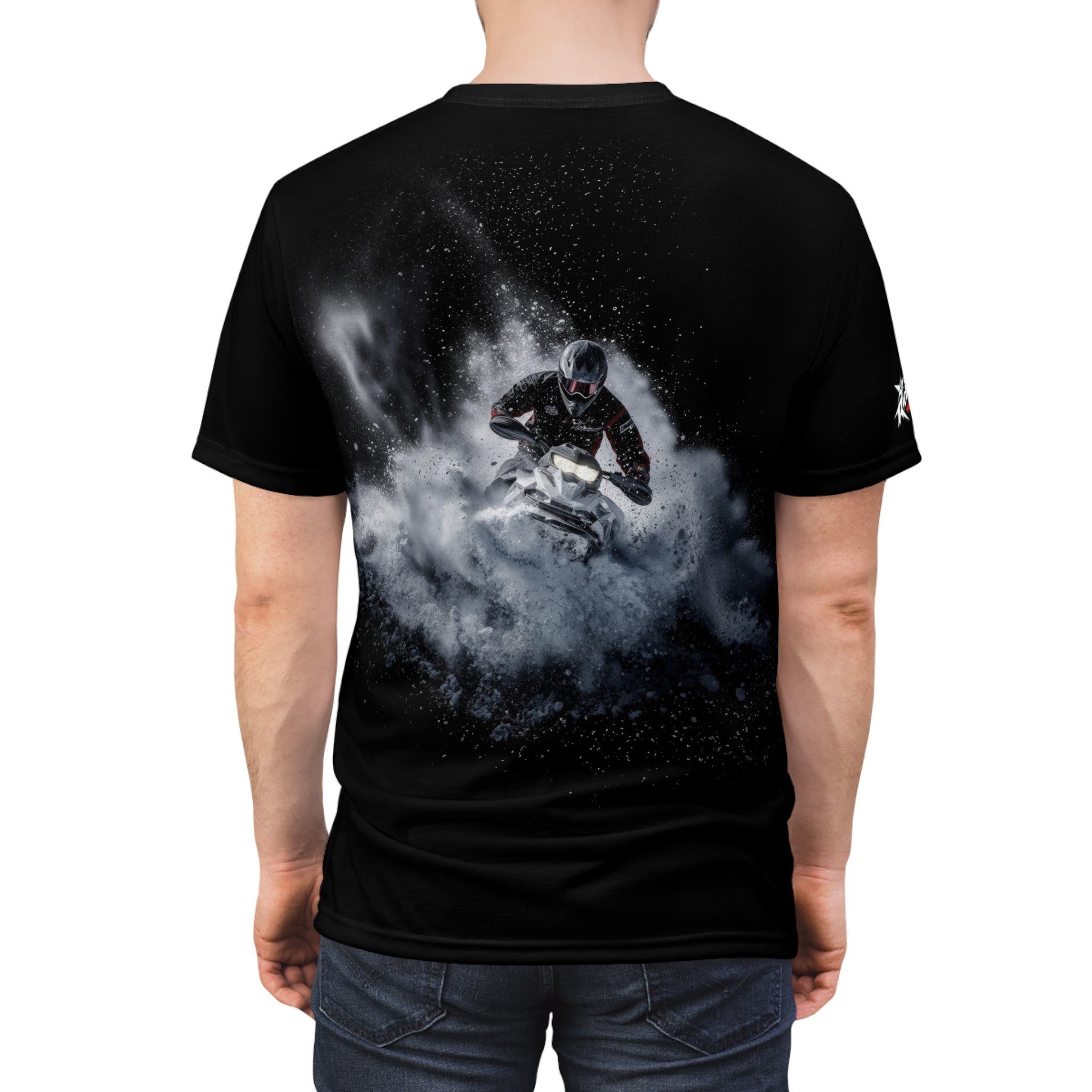 Snow Riding- Snowmobile - Men's Tee Shirt - DC0187