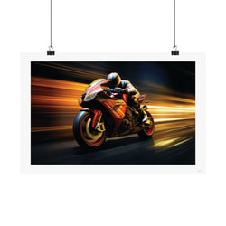 Accelerate - Motorcycle - Gallery Print Poster - DC0123