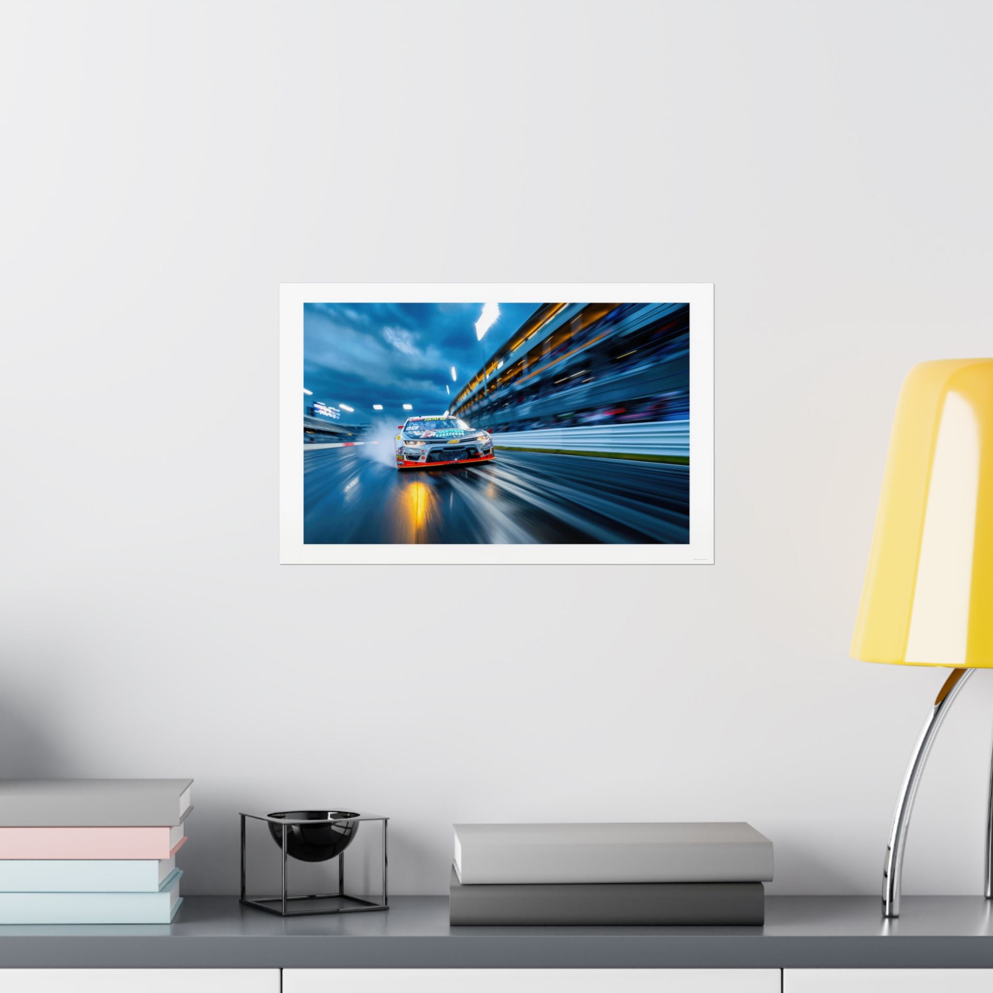 Daytona 500 at Dusk - Auto - Gallery Print Poster - DC0131