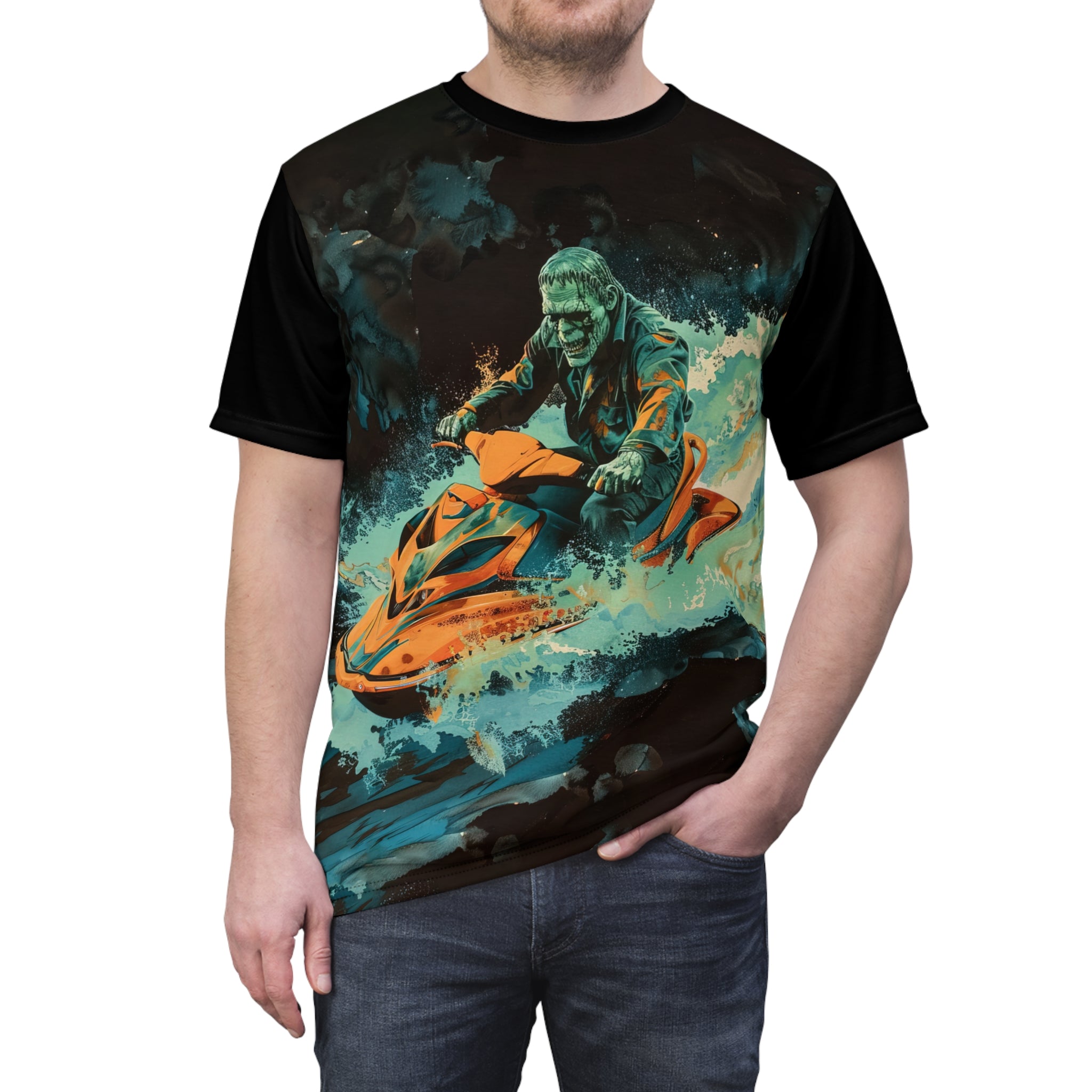 Frankenstein Riderz Unisex Graphic Tee