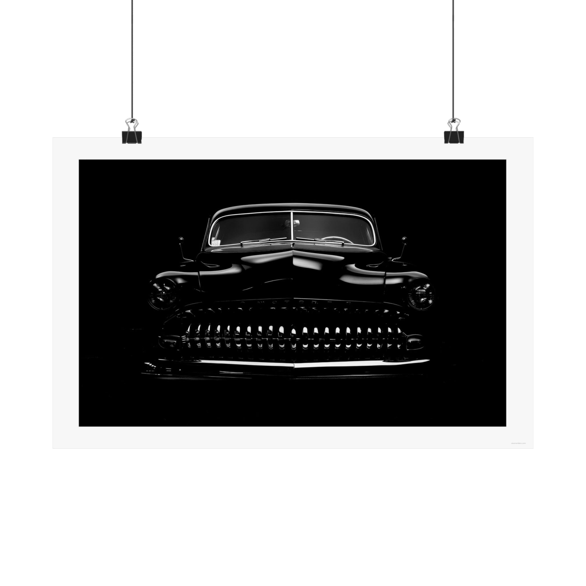 Chopped Merc - Auto - Gallery Print Poster - DC0129