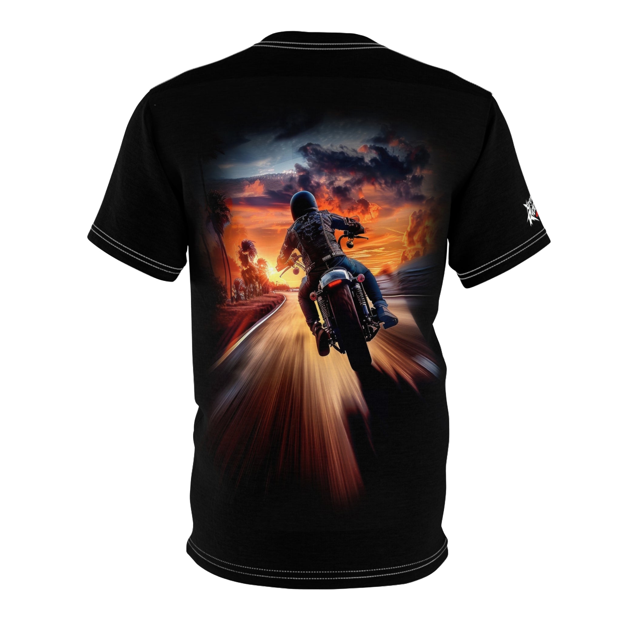 Sunset Rush - Motorcycle - Men's Tee Shirt - DC0118