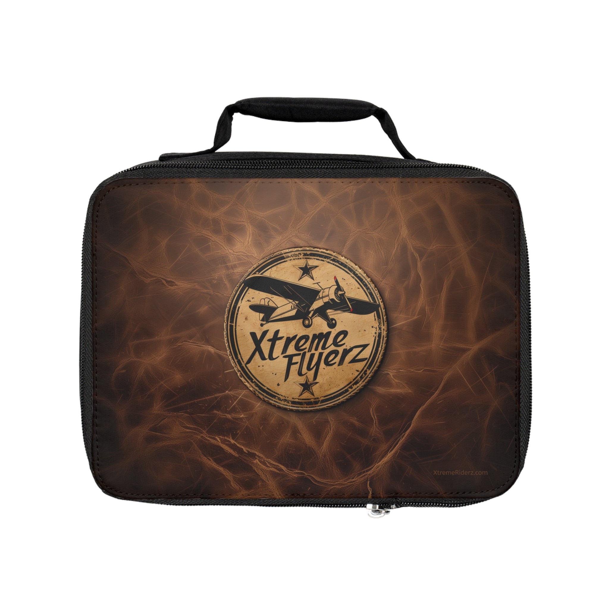 Xtreme Flyerz Patch & Leather-Look Lunch Bag