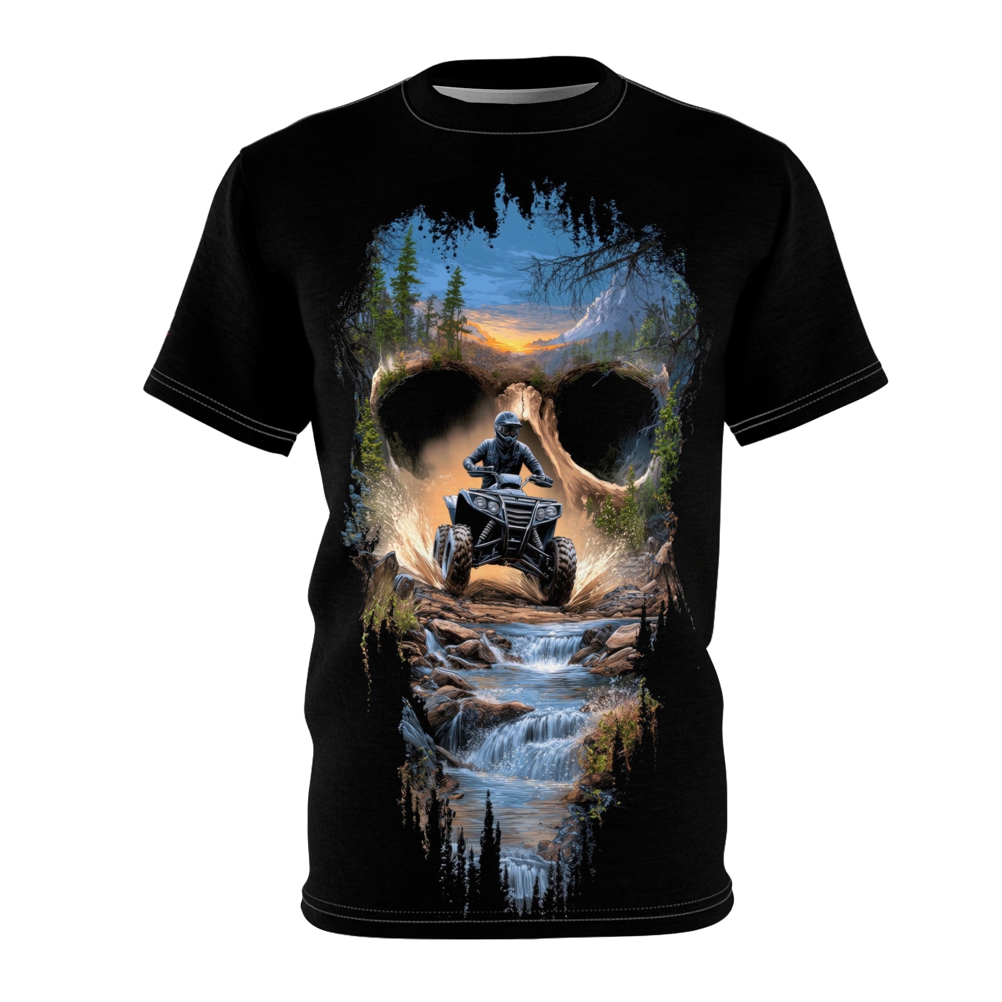 Skull Rider - ATV/UTV - Men's Tee Shirt - DC0313