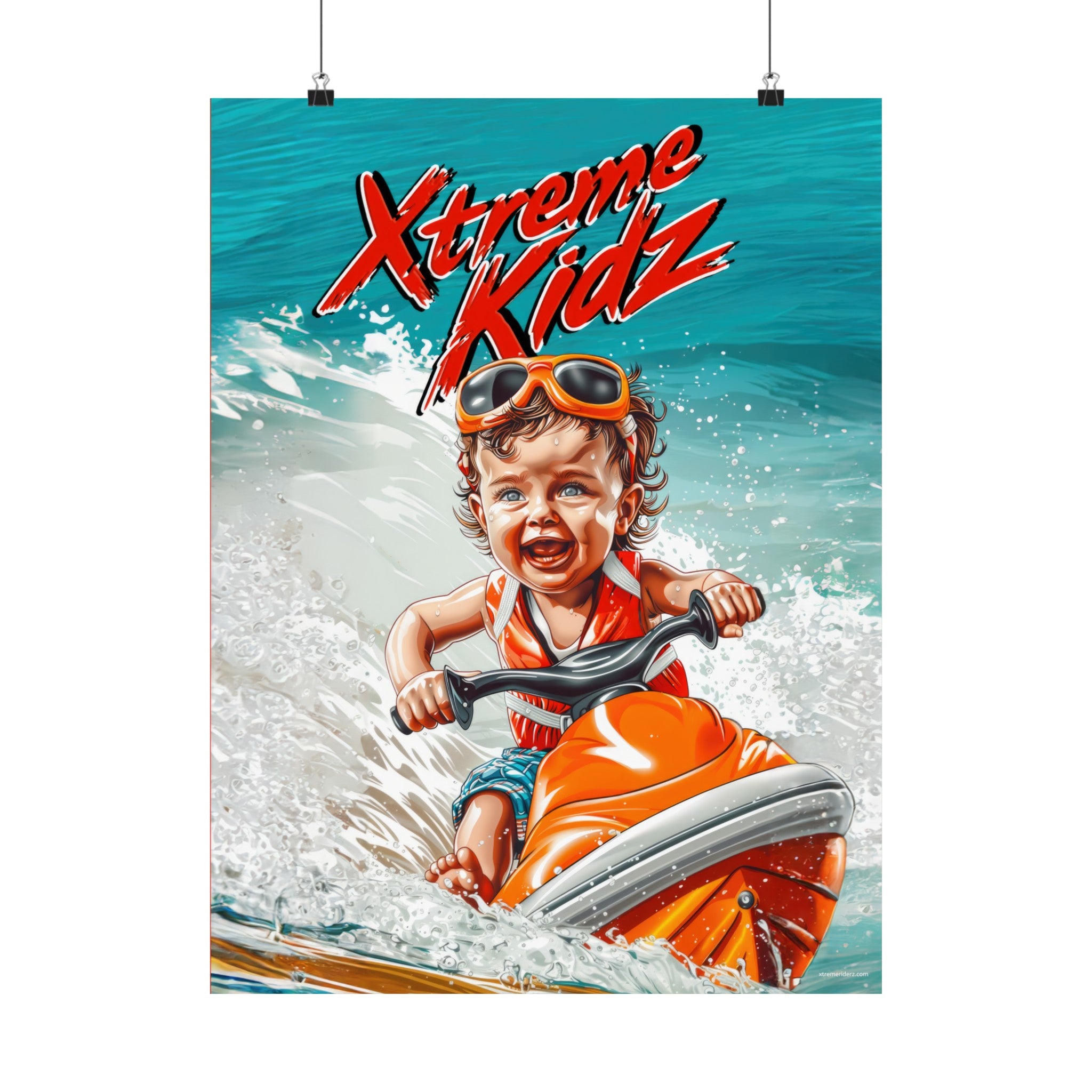 Jet Ski- Xtreme Kidz- Matte Vertical Posters