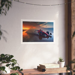 Beach Run - Auto - Gallery Print Poster - DC0136