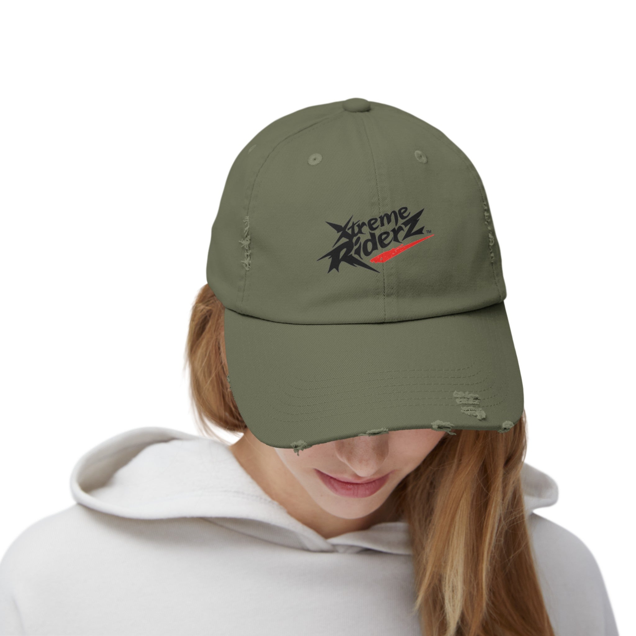 Unisex Distressed Cap- Xtreme Riderz Brand