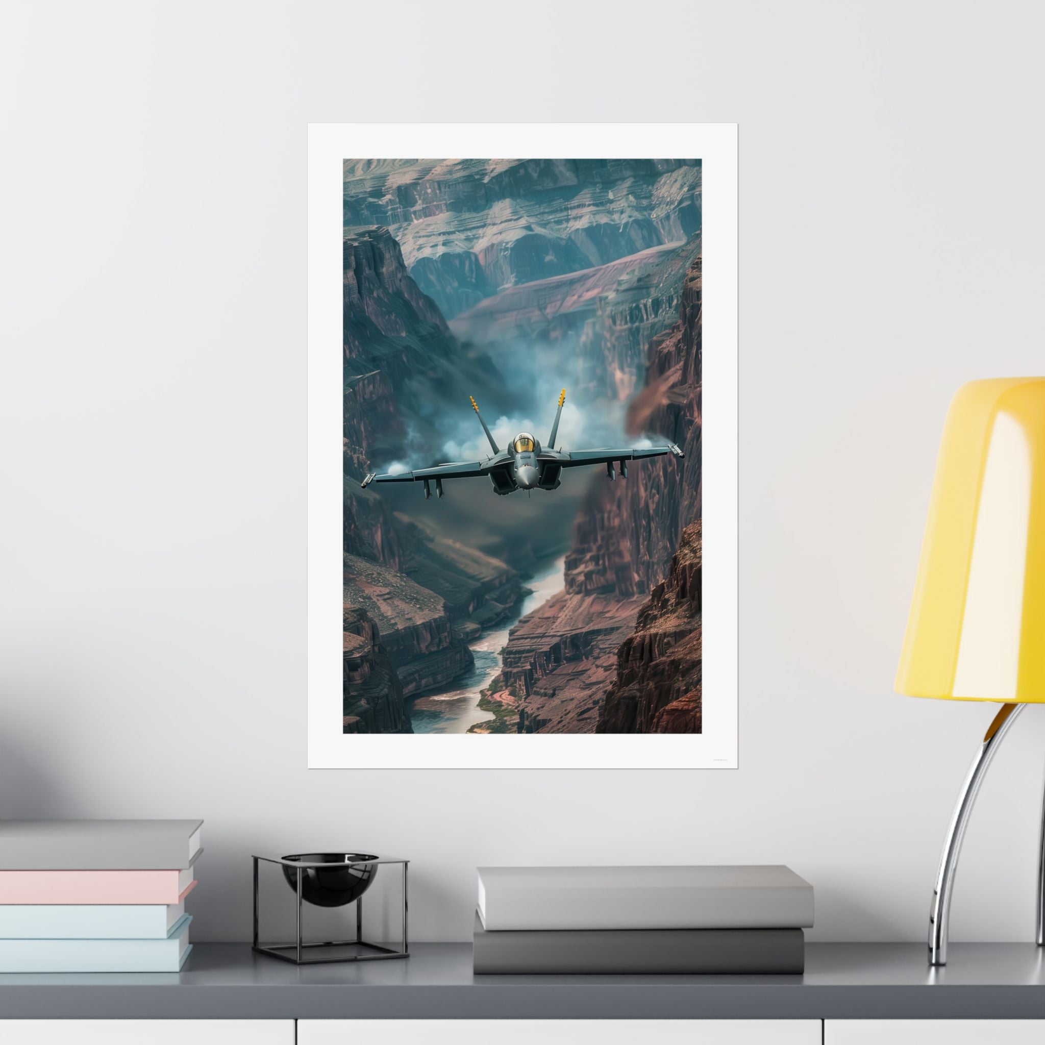 Grand Canyon Jet - Aviation - Gallery Print Poster - DC0148