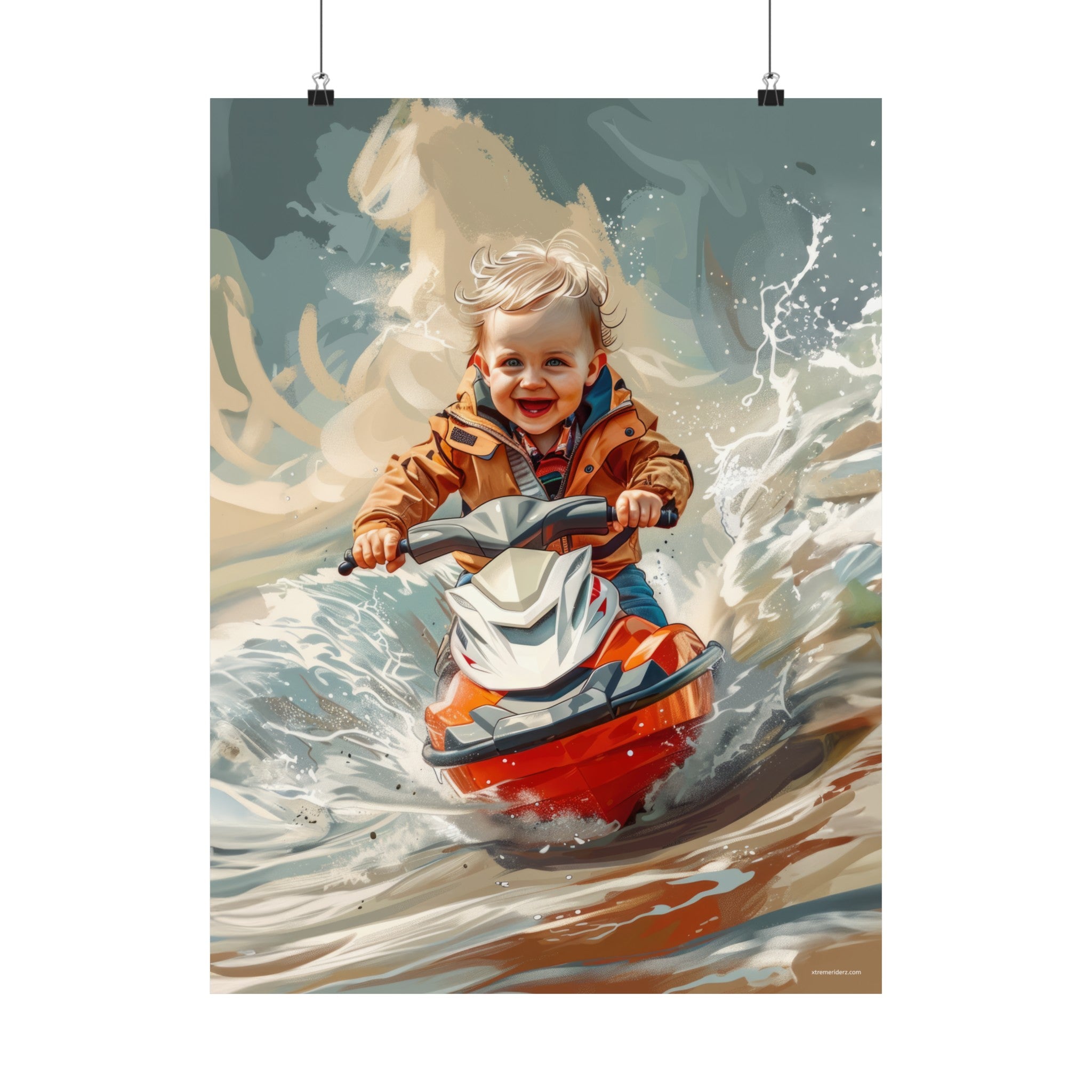 Jet Ski- Xtreme Kidz- Matte Vertical Posters