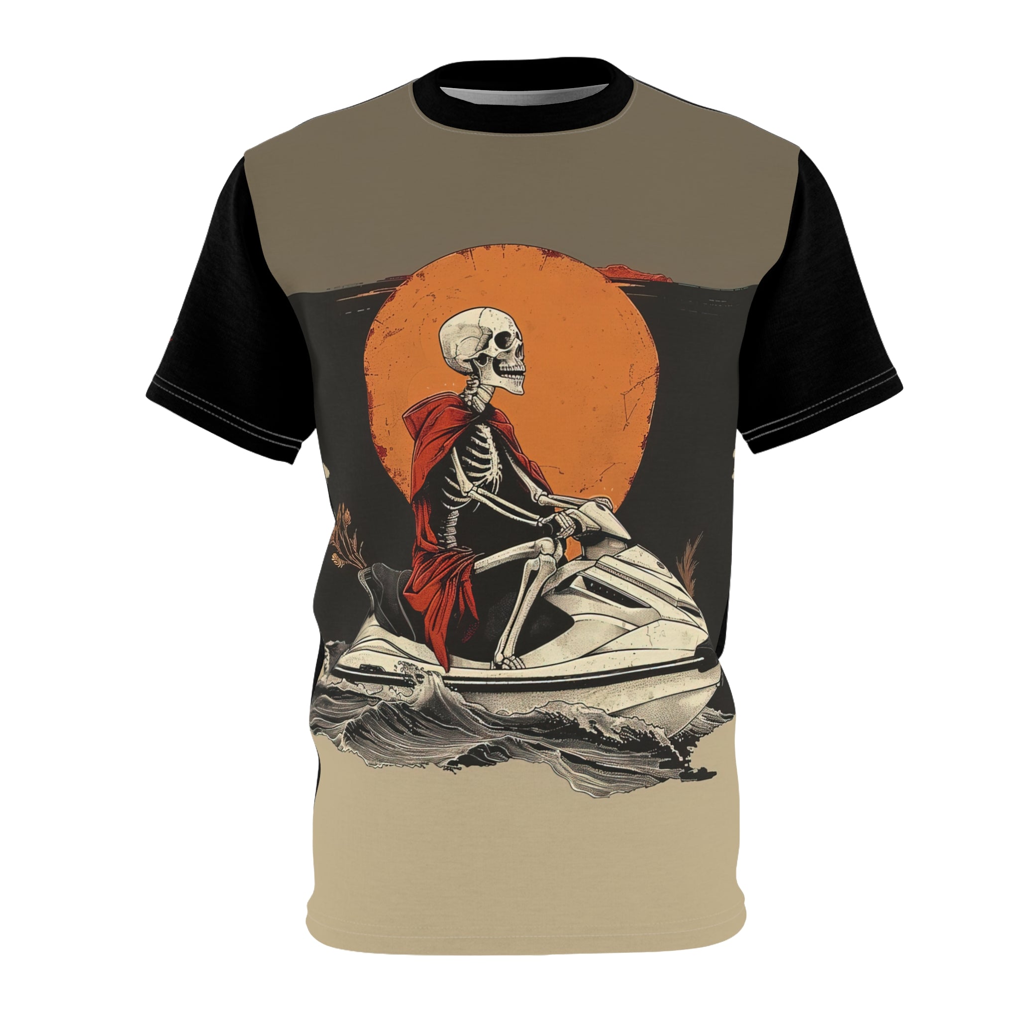 Skeleton Riderz - Watersports - Unisex Tee Shirt - TG0120