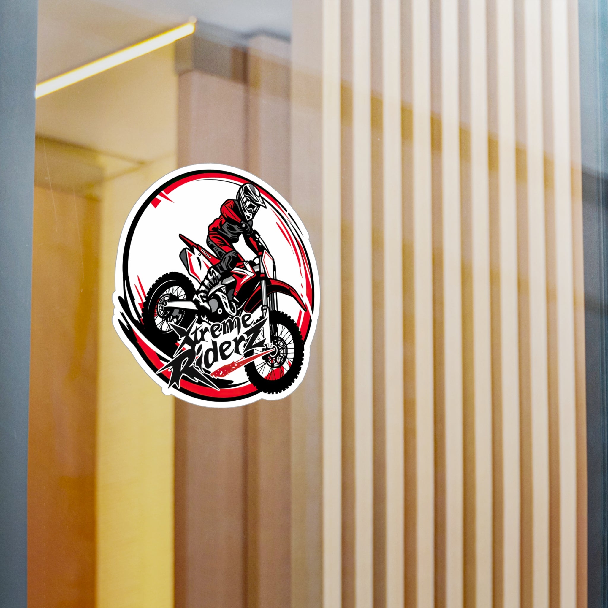 Motocross- Xtreme Riderz- Vinyl Decal