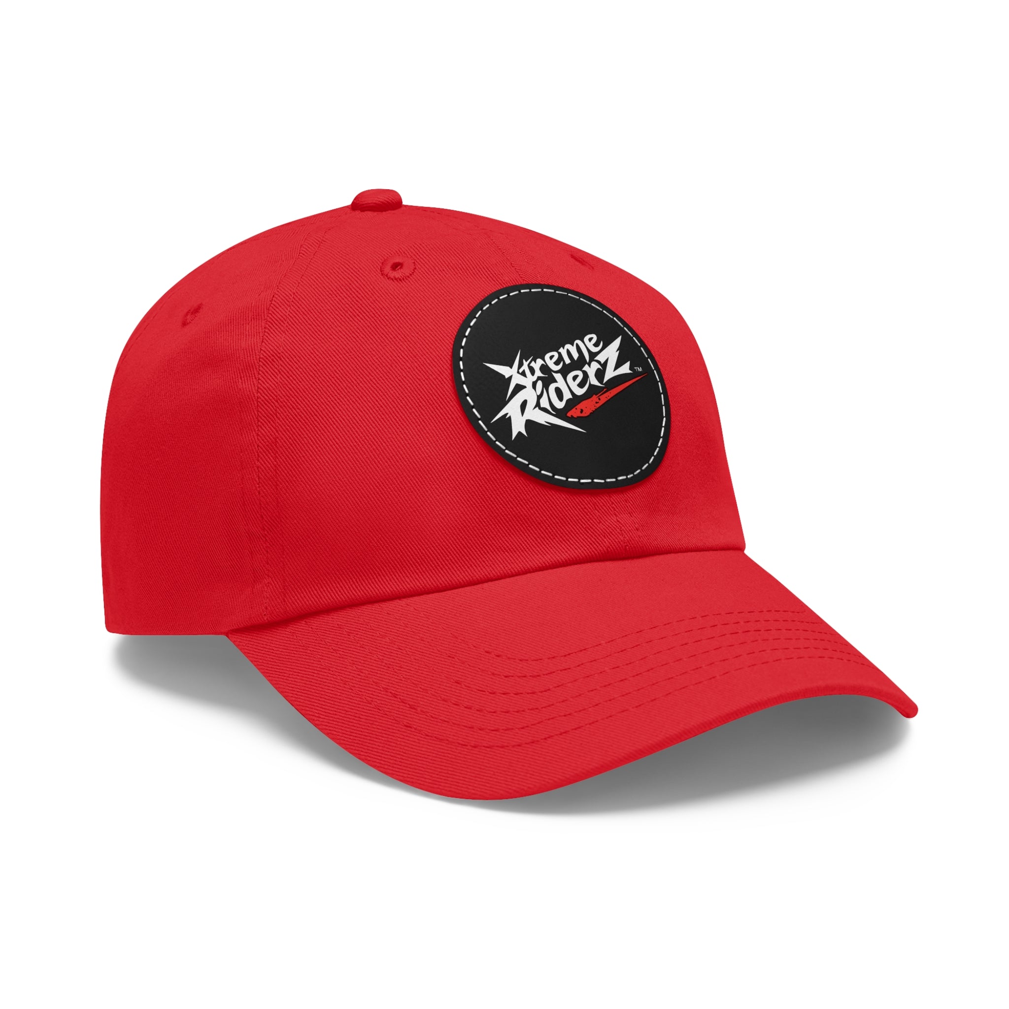 Xtreme Riderz Dad Hat with Leather Patch (Round)