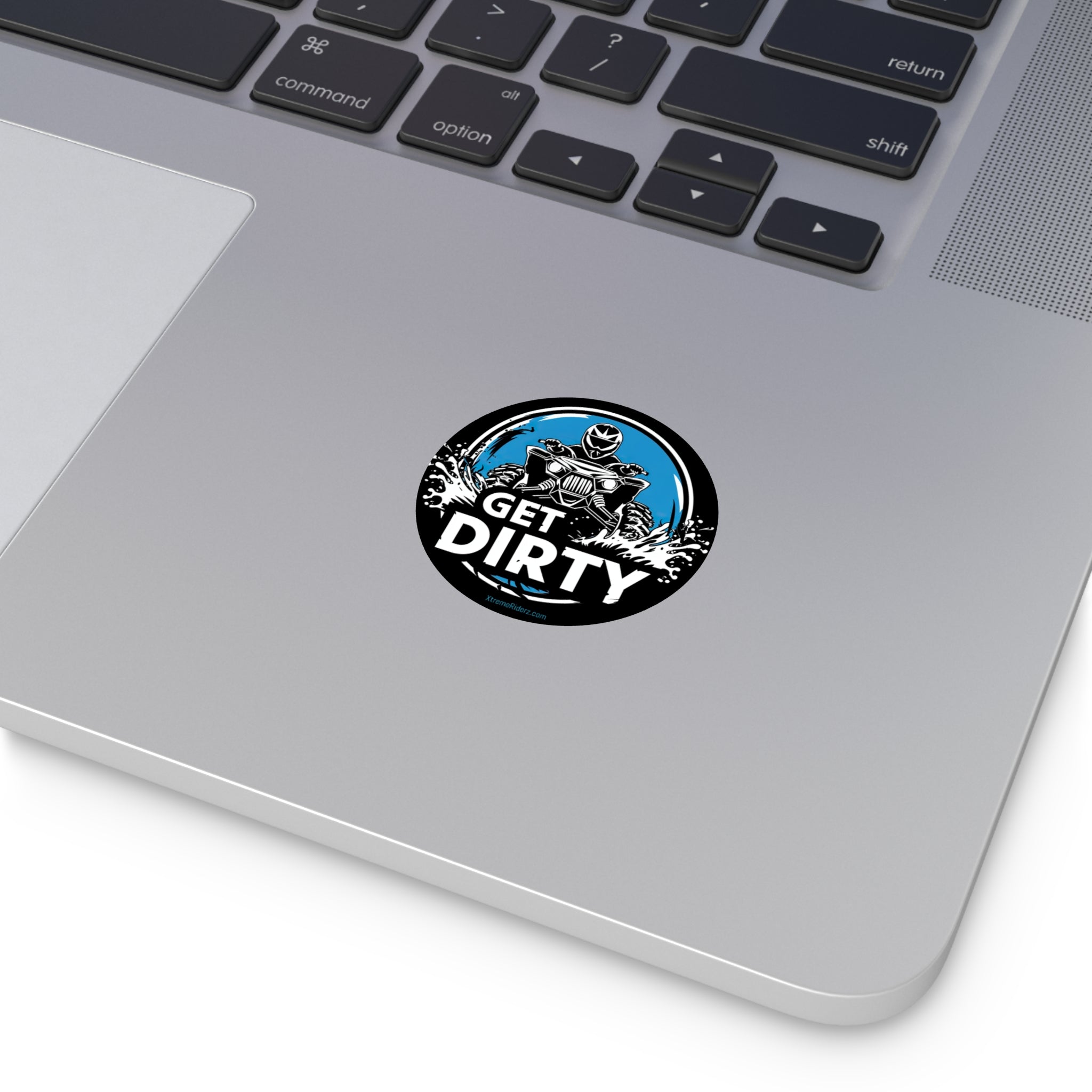 Get Dirty ATV- Xtreme Riderz - Round Vinyl Sticker