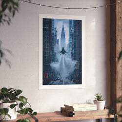 Flying New York Style - Aviation - Gallery Print Poster - DC0150