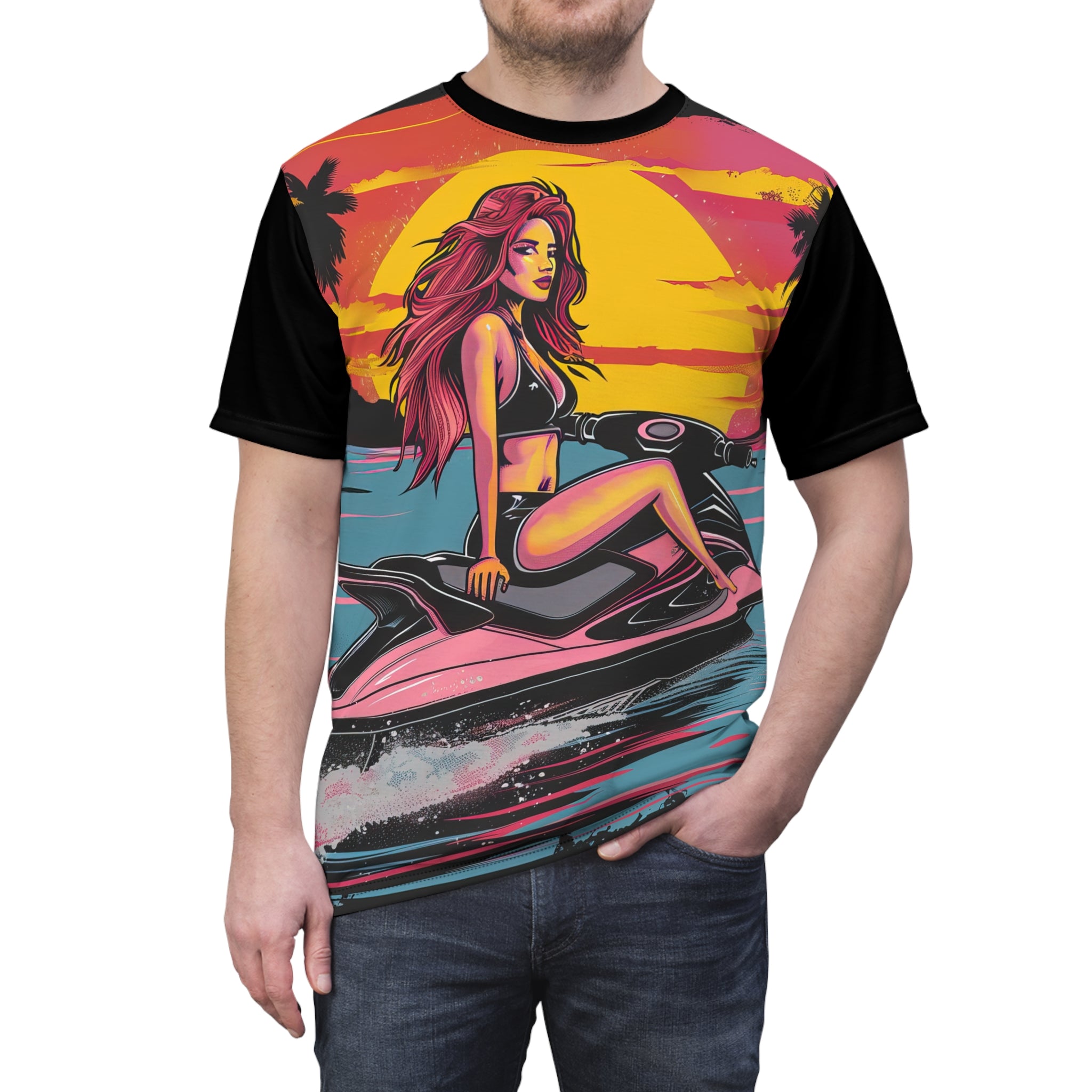 Xtreme Riderz Unisex Jet Ski Graphic Tee