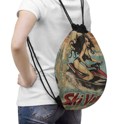 Ski Vamp Drawstring Bag