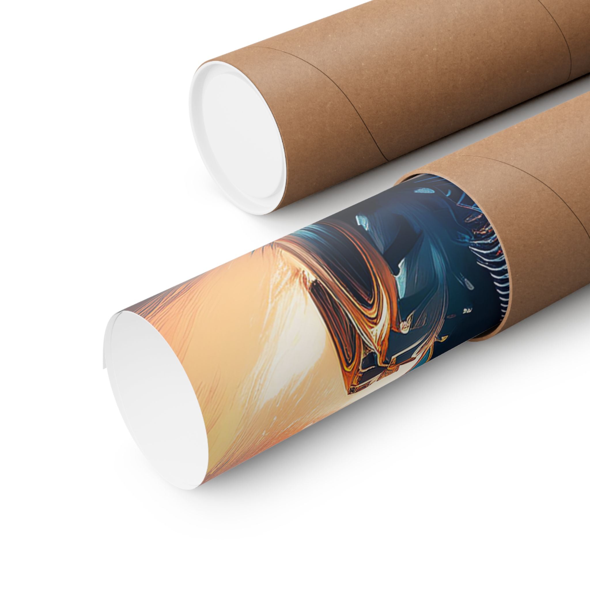 Kick'n Up Dirt - Matte Vertical Poster