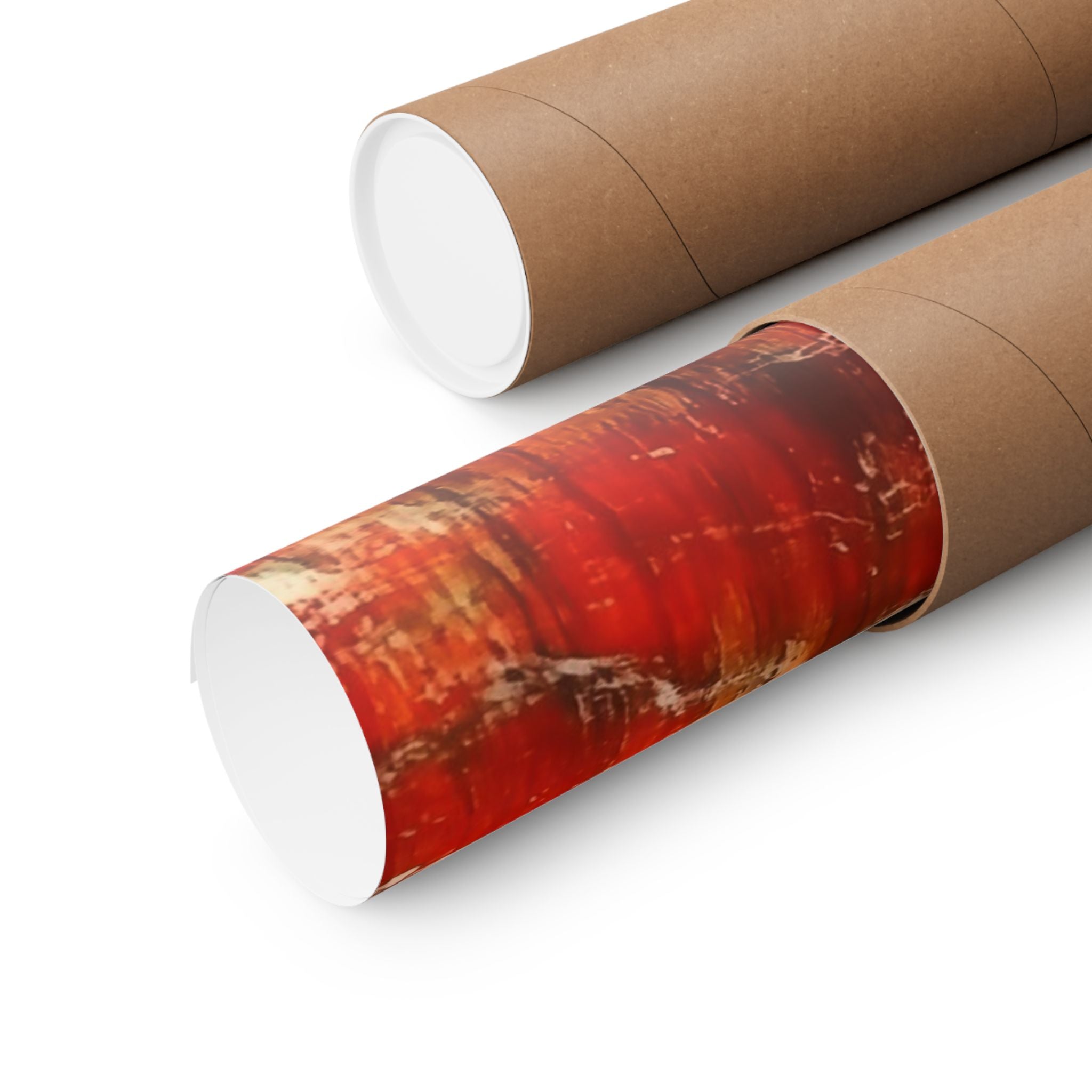 Skier in Red - Watersports - Poster