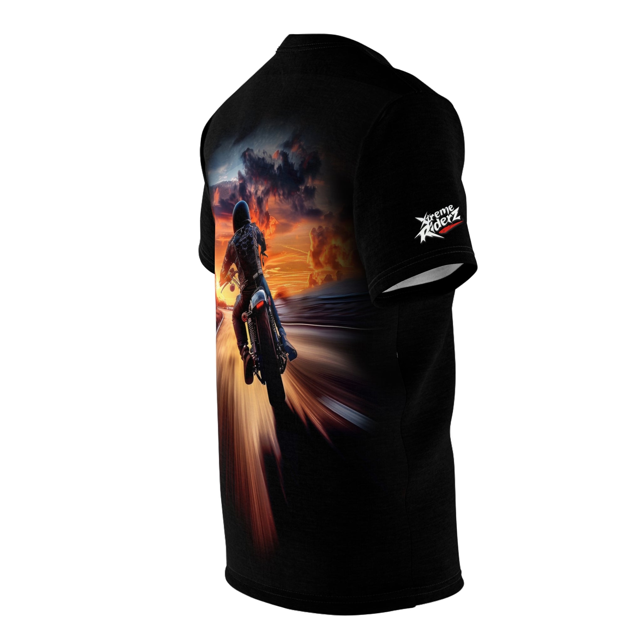 Sunset Rush - Motorcycle - Men's Tee Shirt - DC-0118