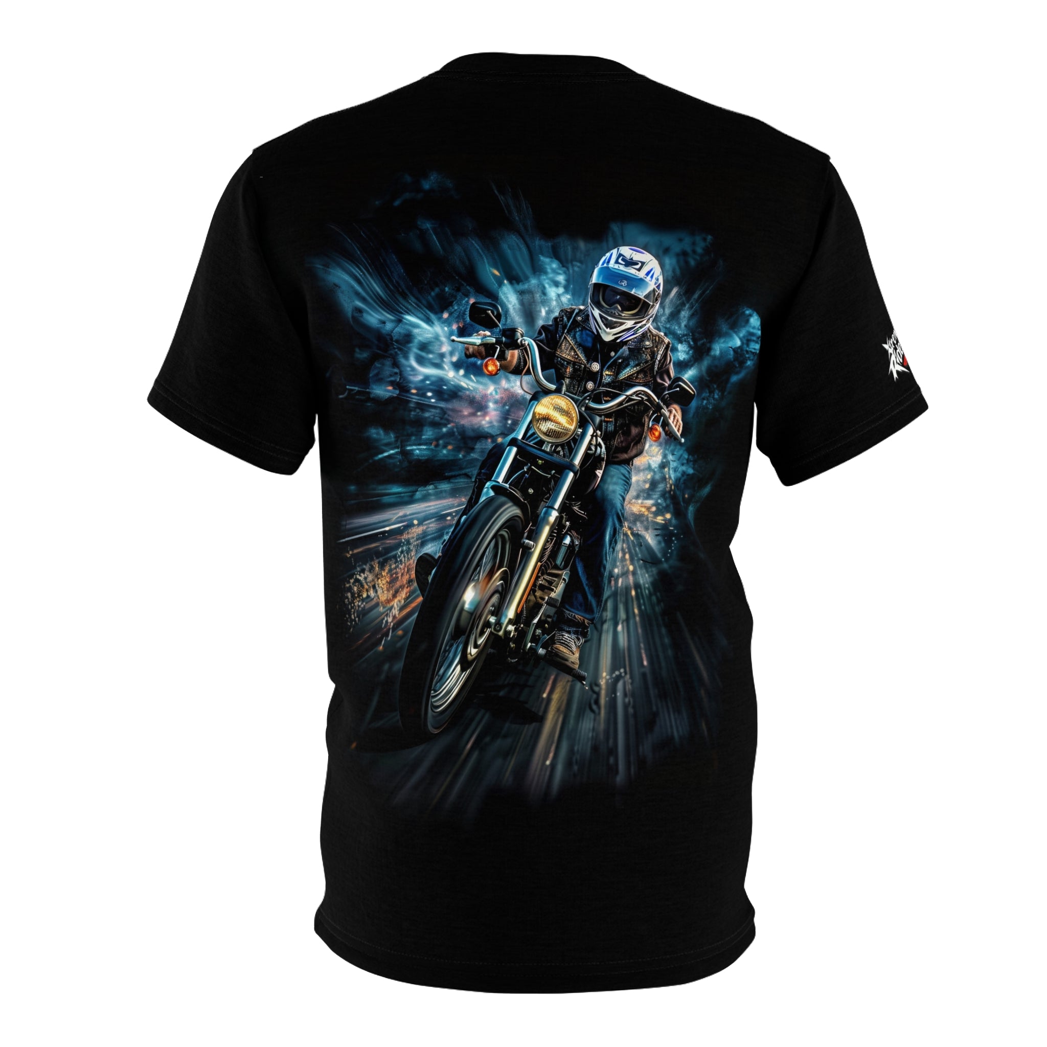 Black & Blue - Motorcycle - Men's Tee Shirt - DC0116